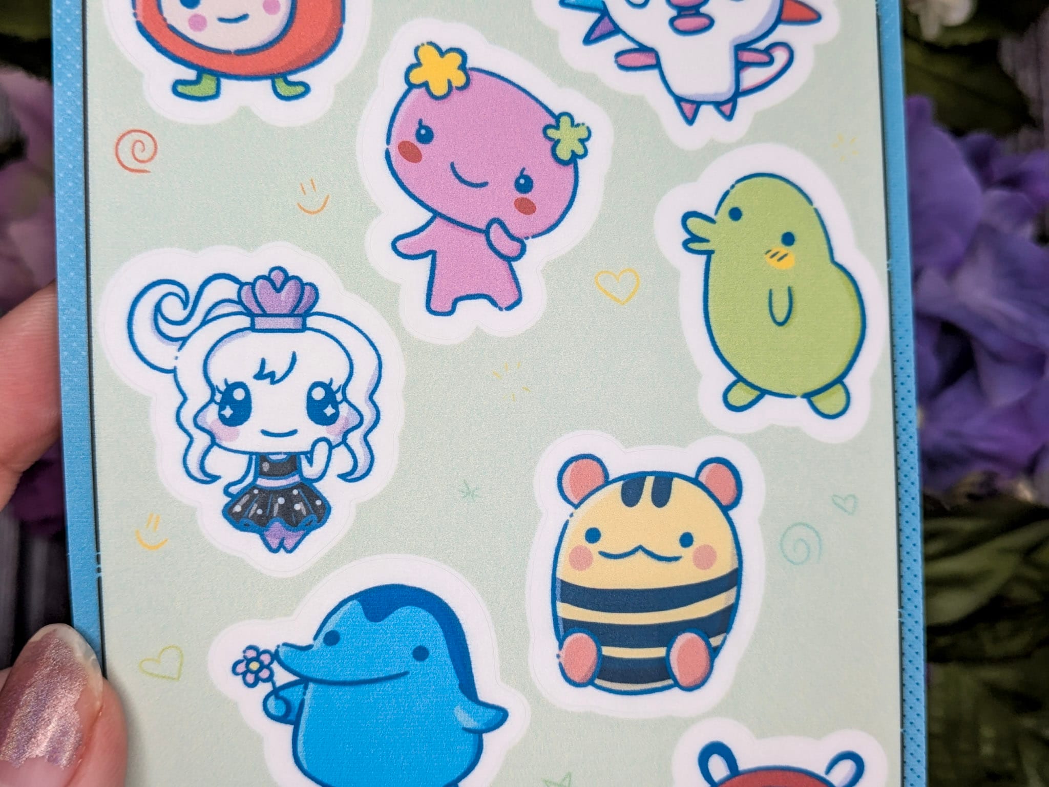 Tamagotchi Friends C Sticker Sheet 4x6 - Image 5