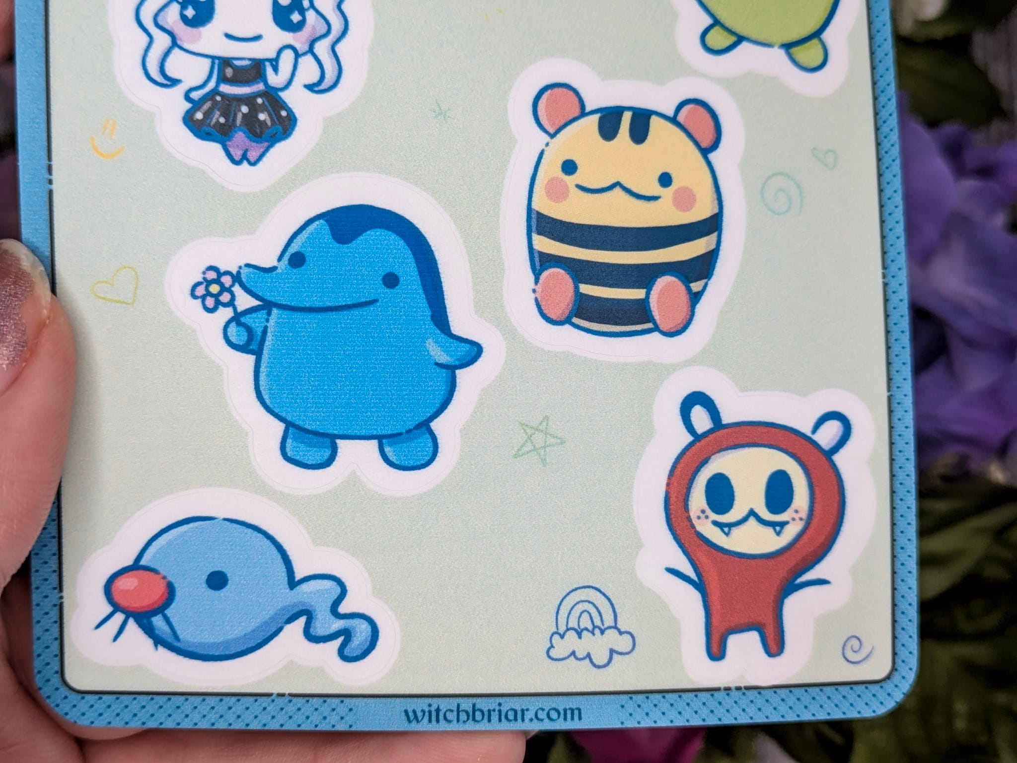 Tamagotchi Friends C Sticker Sheet 4x6 - Image 6