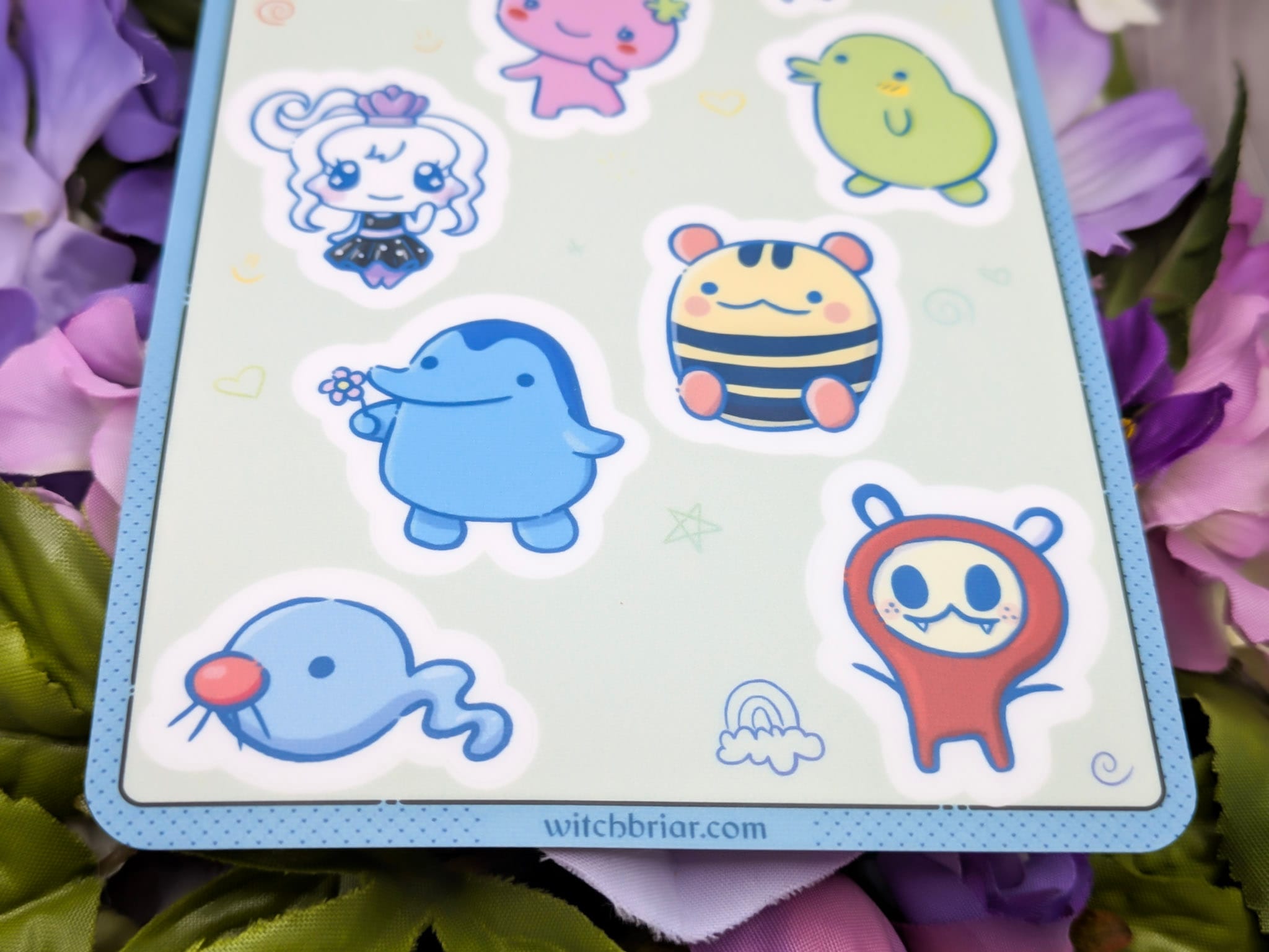 Tamagotchi Friends C Sticker Sheet 4x6 - Image 9