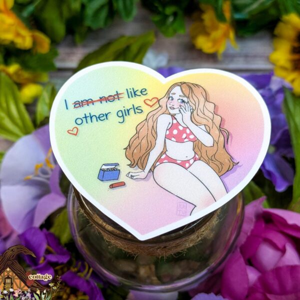 Like Other Girls, Lesbian Pride Vinyl Sticker