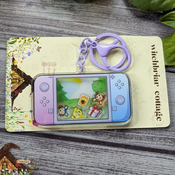 Clothing Hedgehogs Gaming Shaker Keychain, 3.5" Key Chain