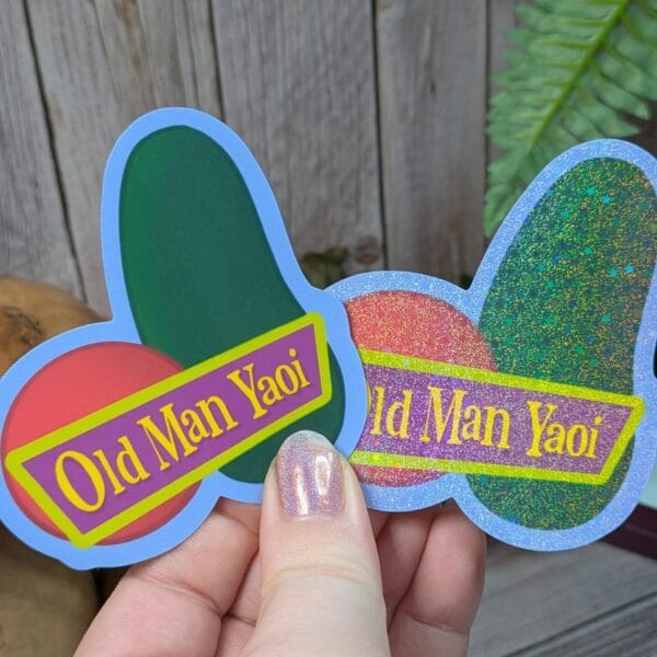 Old Man Yaoi Sticker