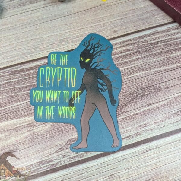 Cryptid Woods Vinyl Sticker