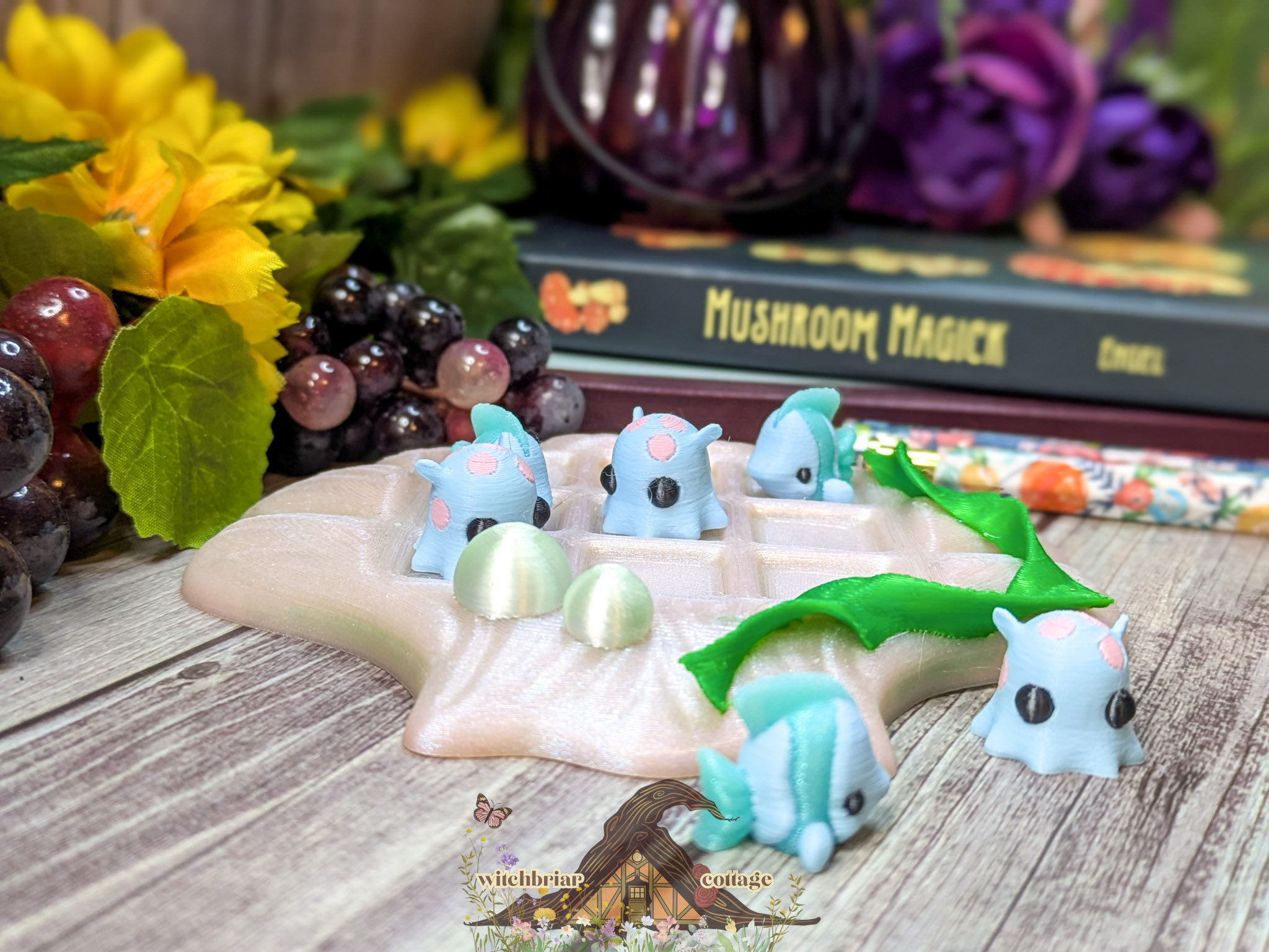 3D Printed Undersea Tic Tac Toe Game