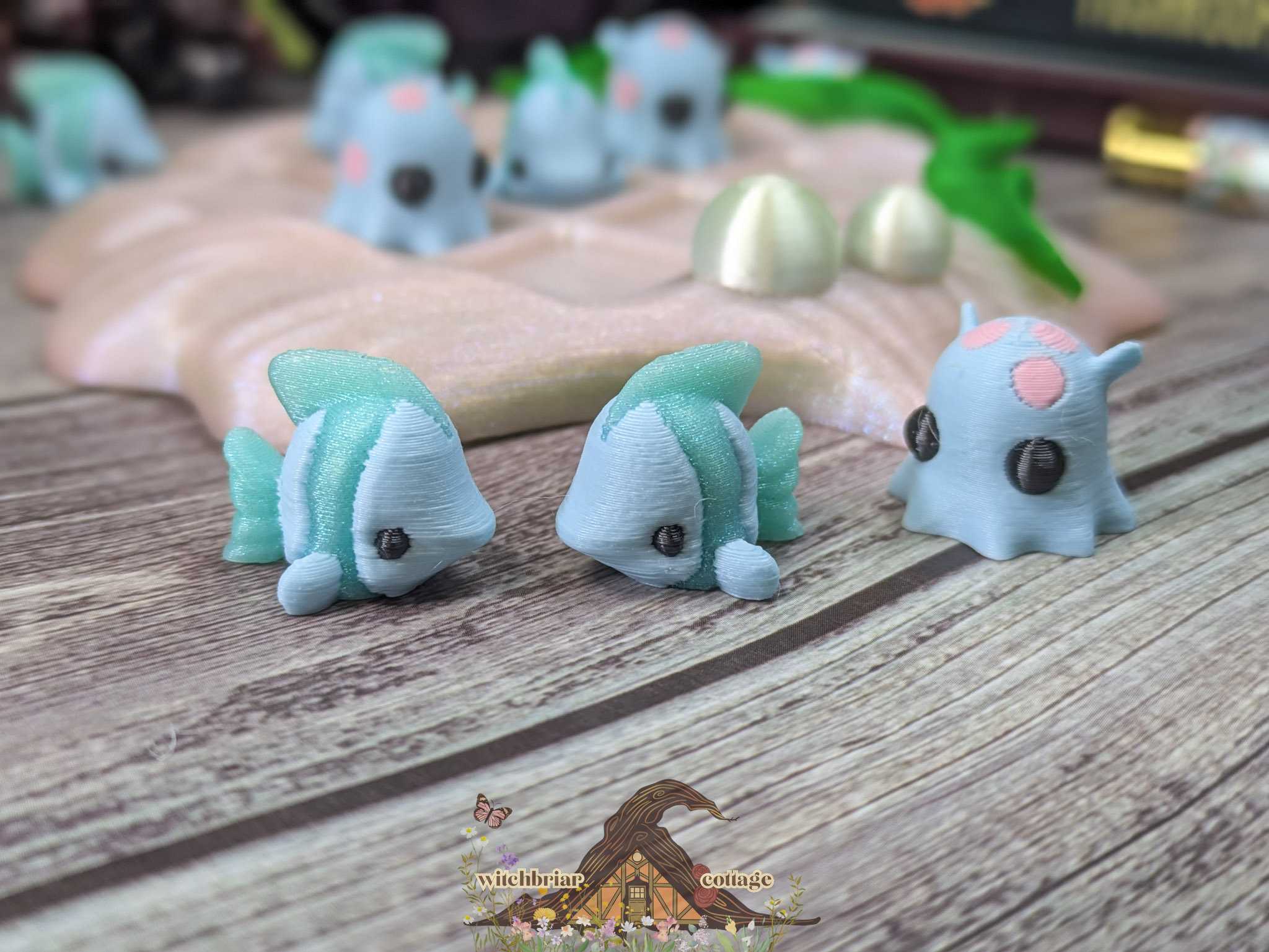 3D Printed Undersea Tic Tac Toe Game - Image 6