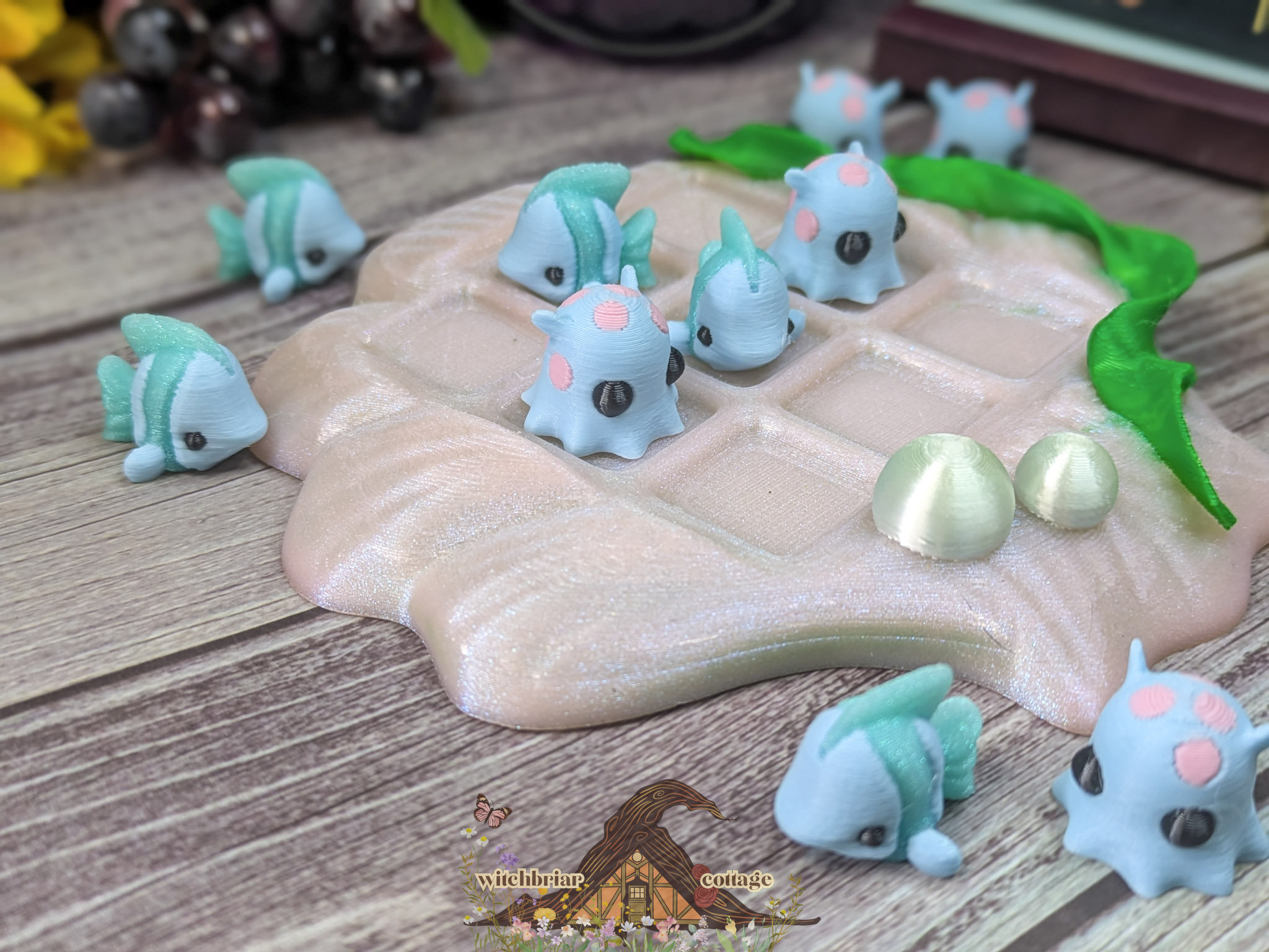 3D Printed Undersea Tic Tac Toe Game - Image 7