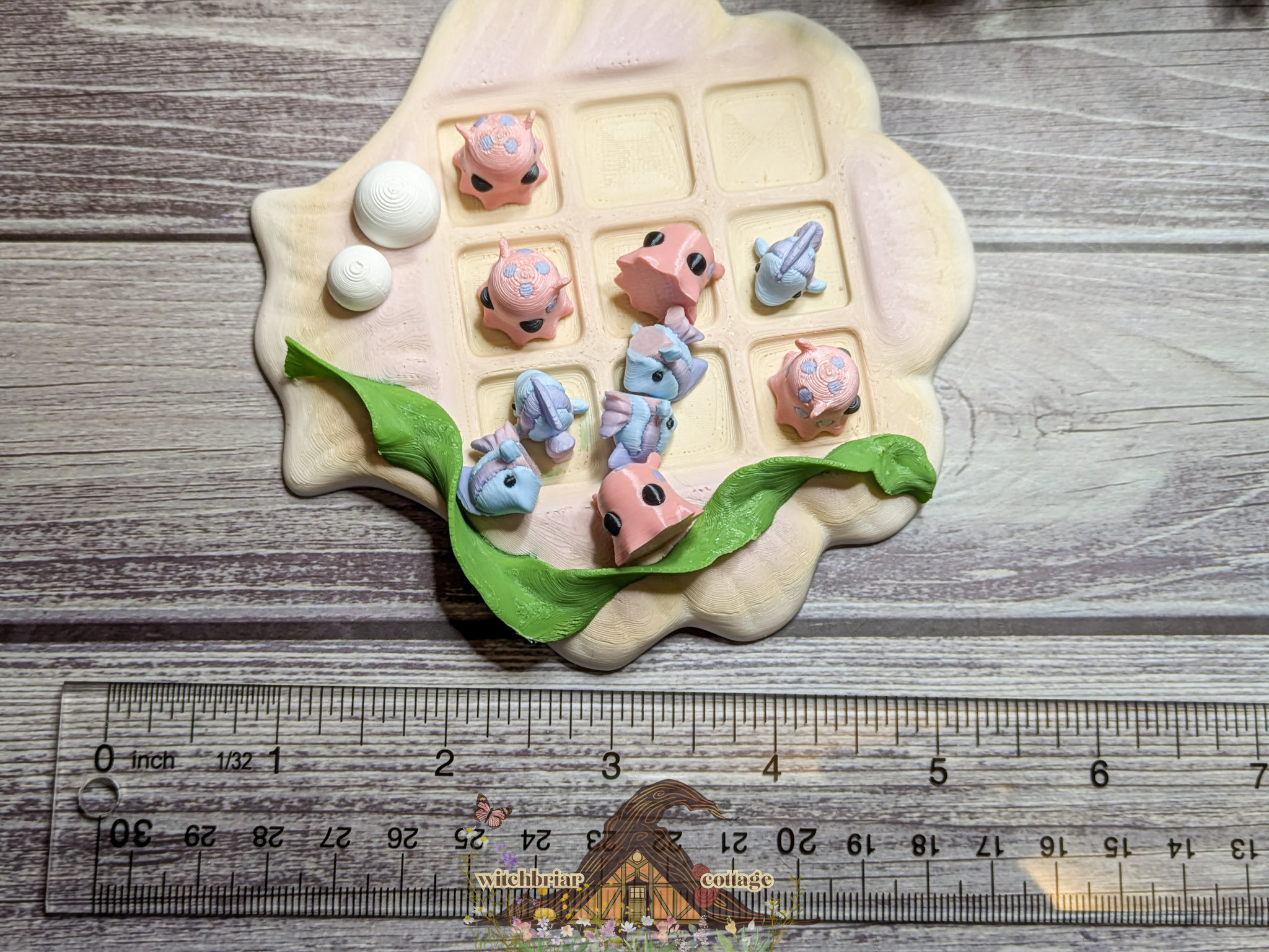 3D Printed Undersea Tic Tac Toe Game - Image 10