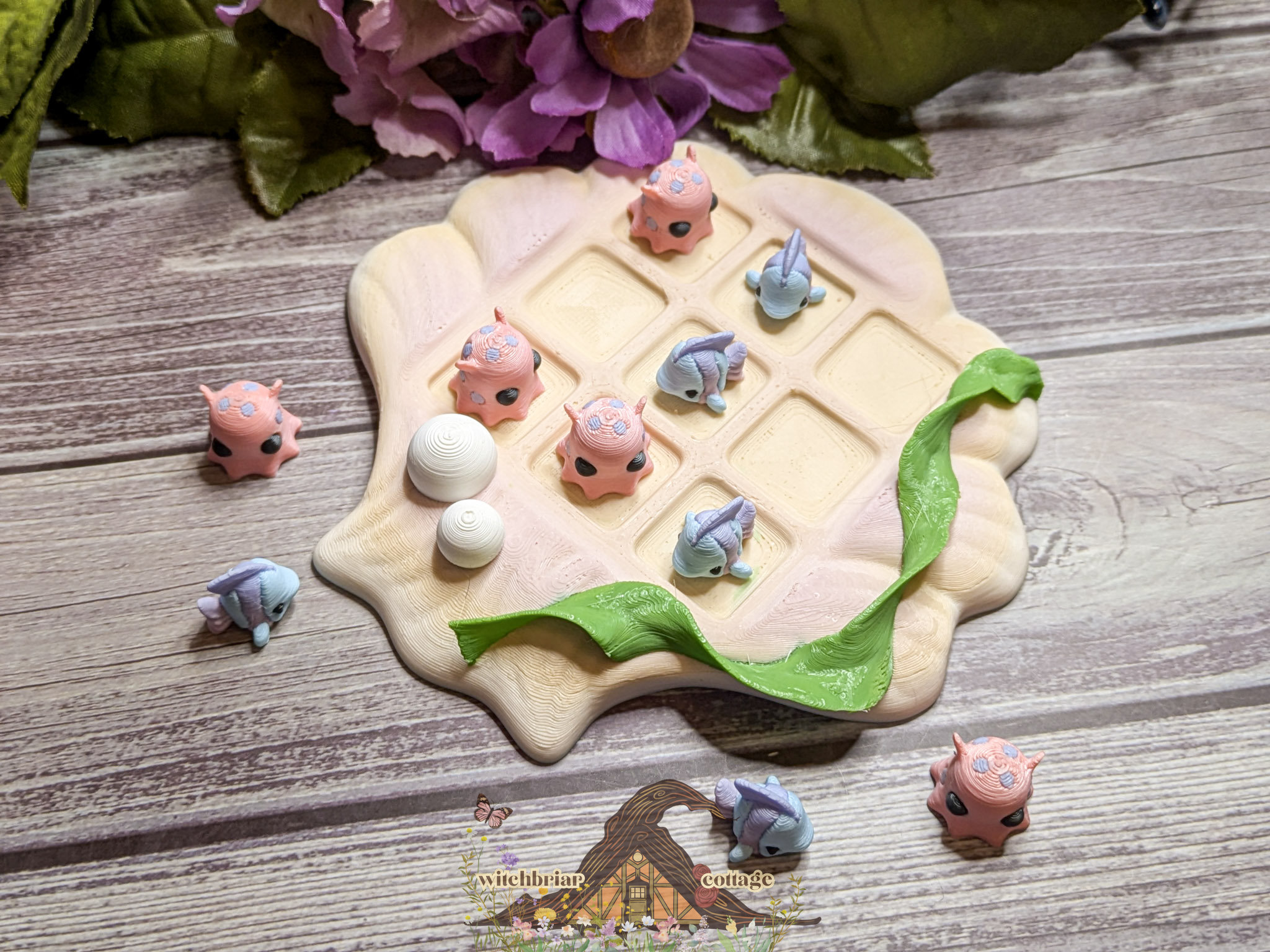 3D Printed Undersea Tic Tac Toe Game - Image 14
