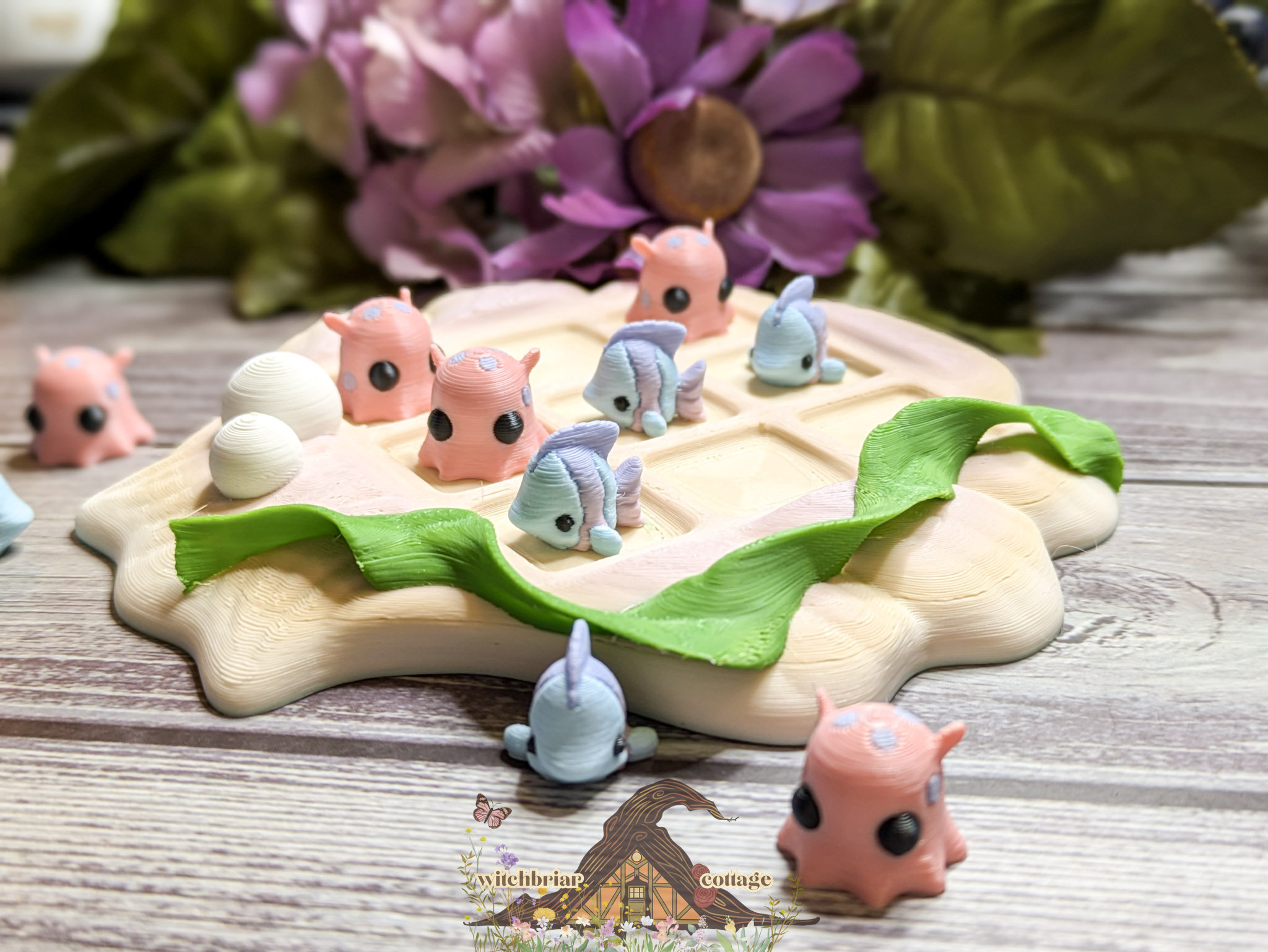 3D Printed Undersea Tic Tac Toe Game - Image 15