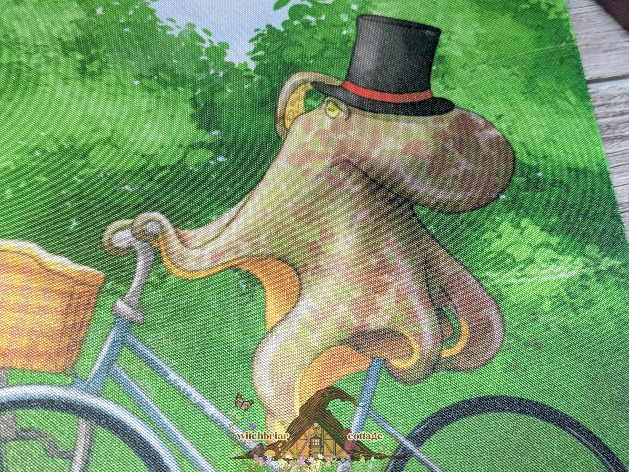 A Fine Day, Octopus Bicycle Mousepad - Image 7