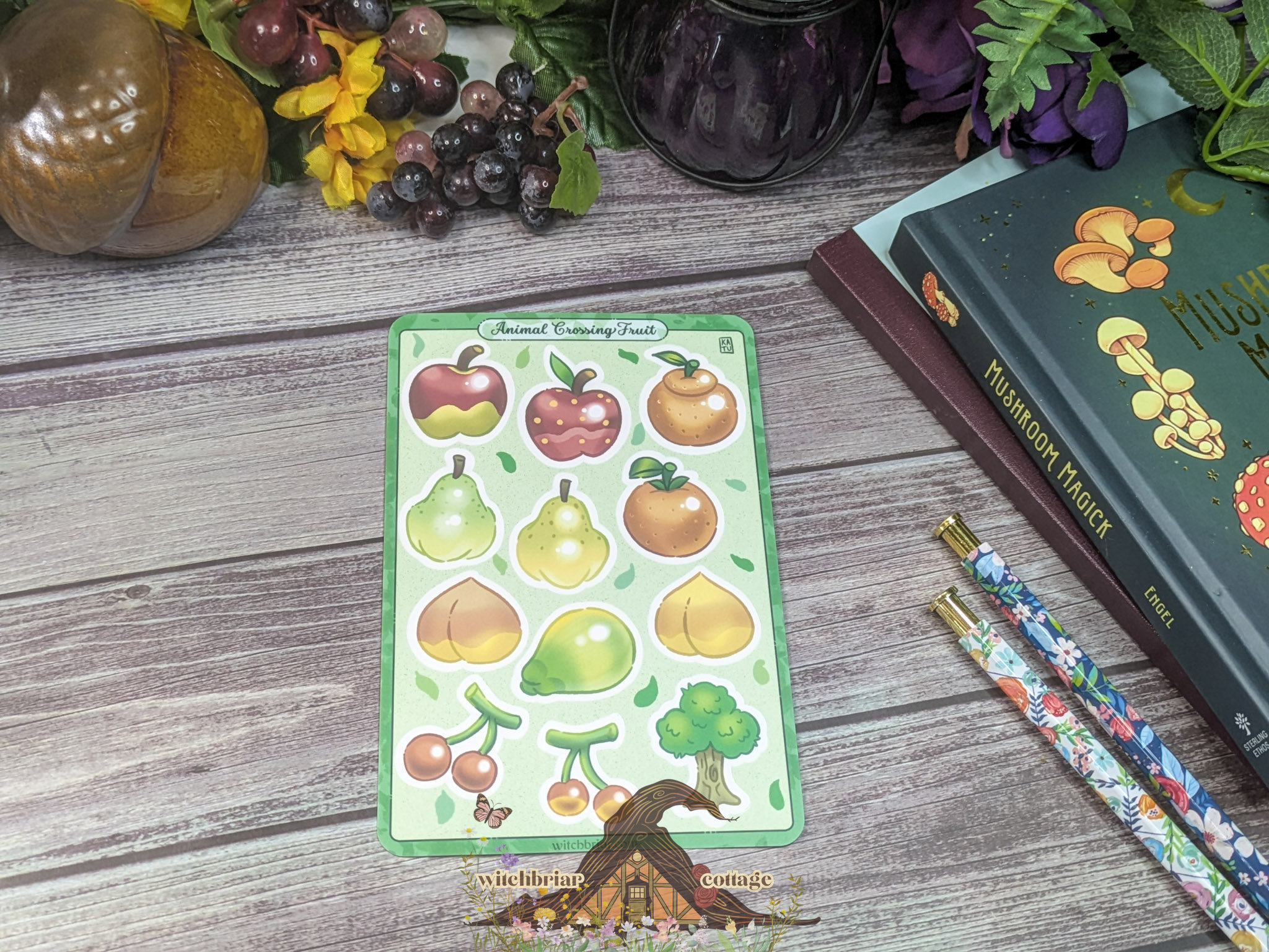 Island Fruits Sticker Sheet - Image 3