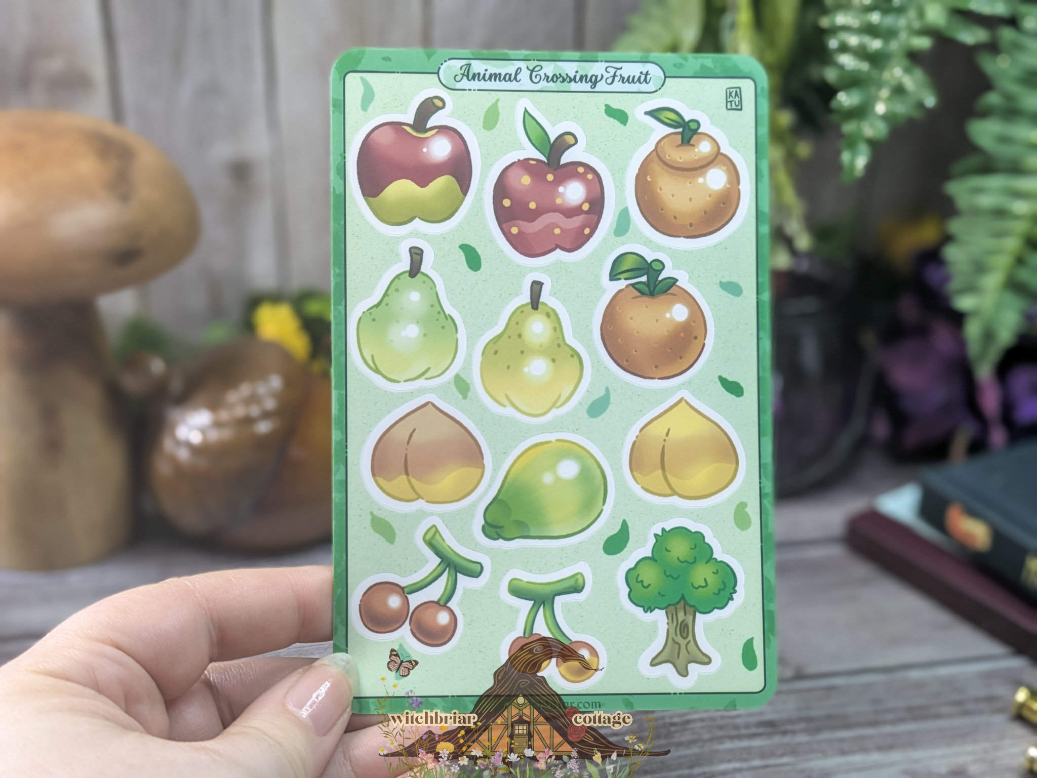 Island Fruits Sticker Sheet - Image 4