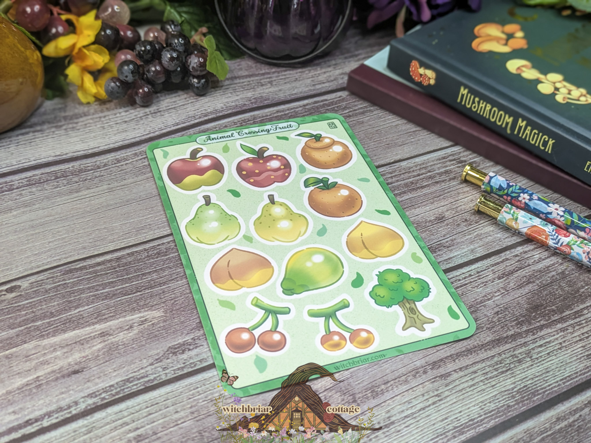 Island Fruits Sticker Sheet - Image 5
