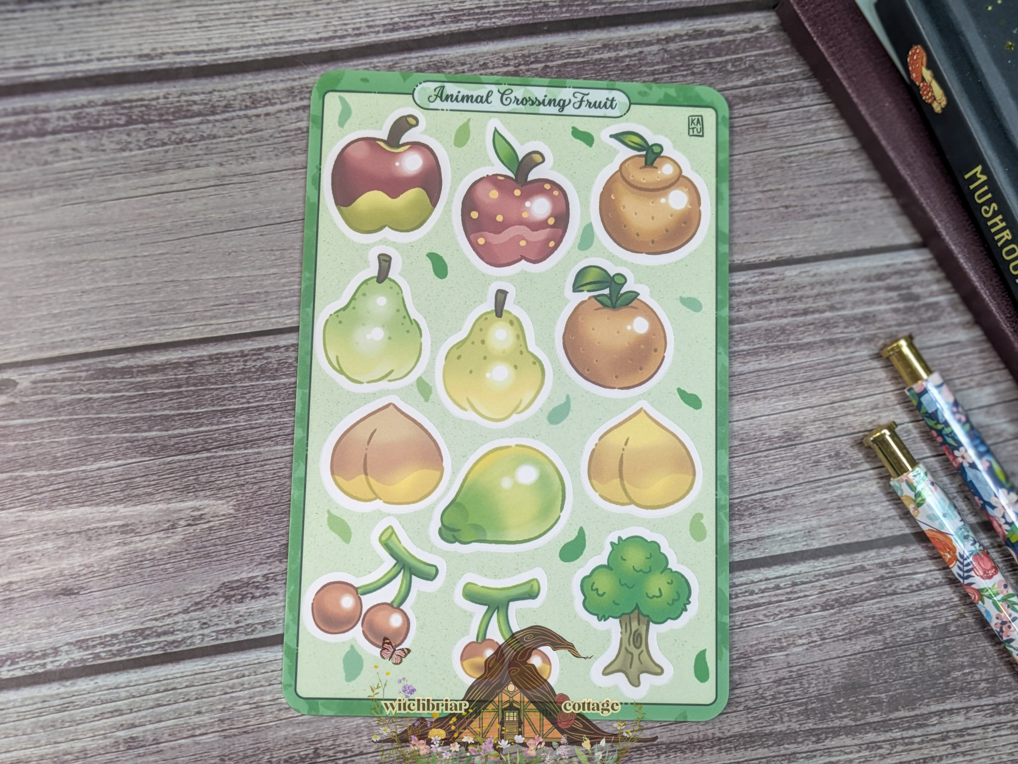 Island Fruits Sticker Sheet - Image 6