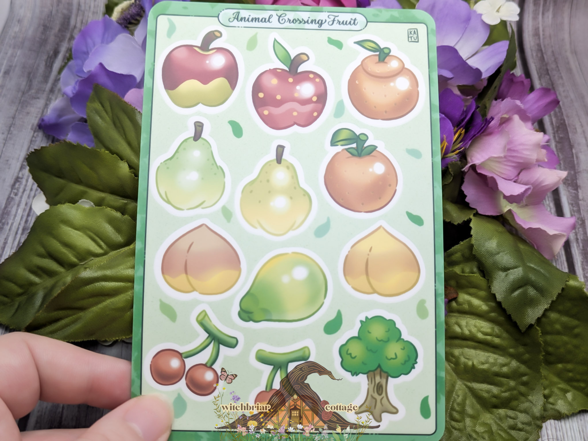 Island Fruits Sticker Sheet - Image 7