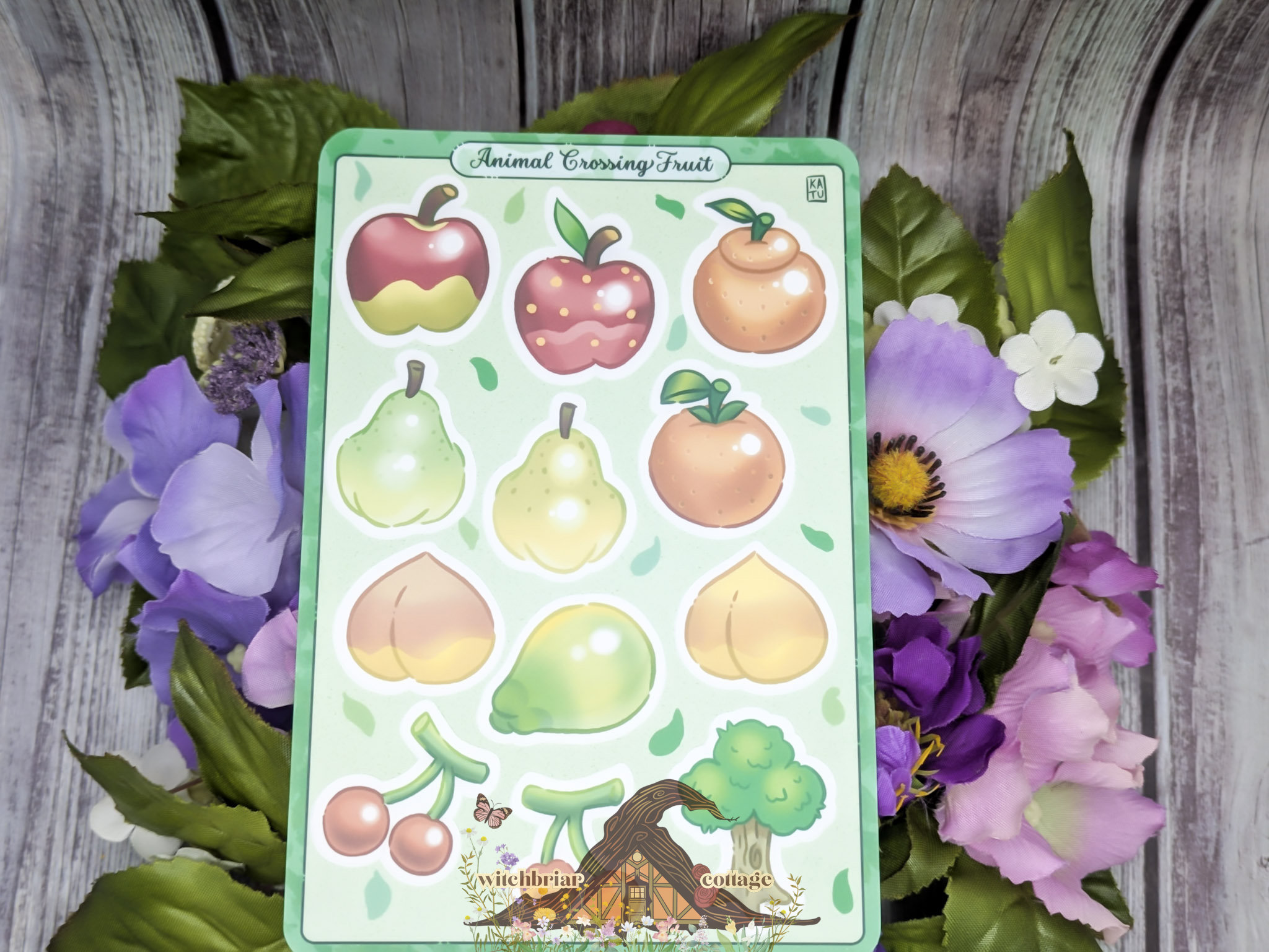 Island Fruits Sticker Sheet - Image 10