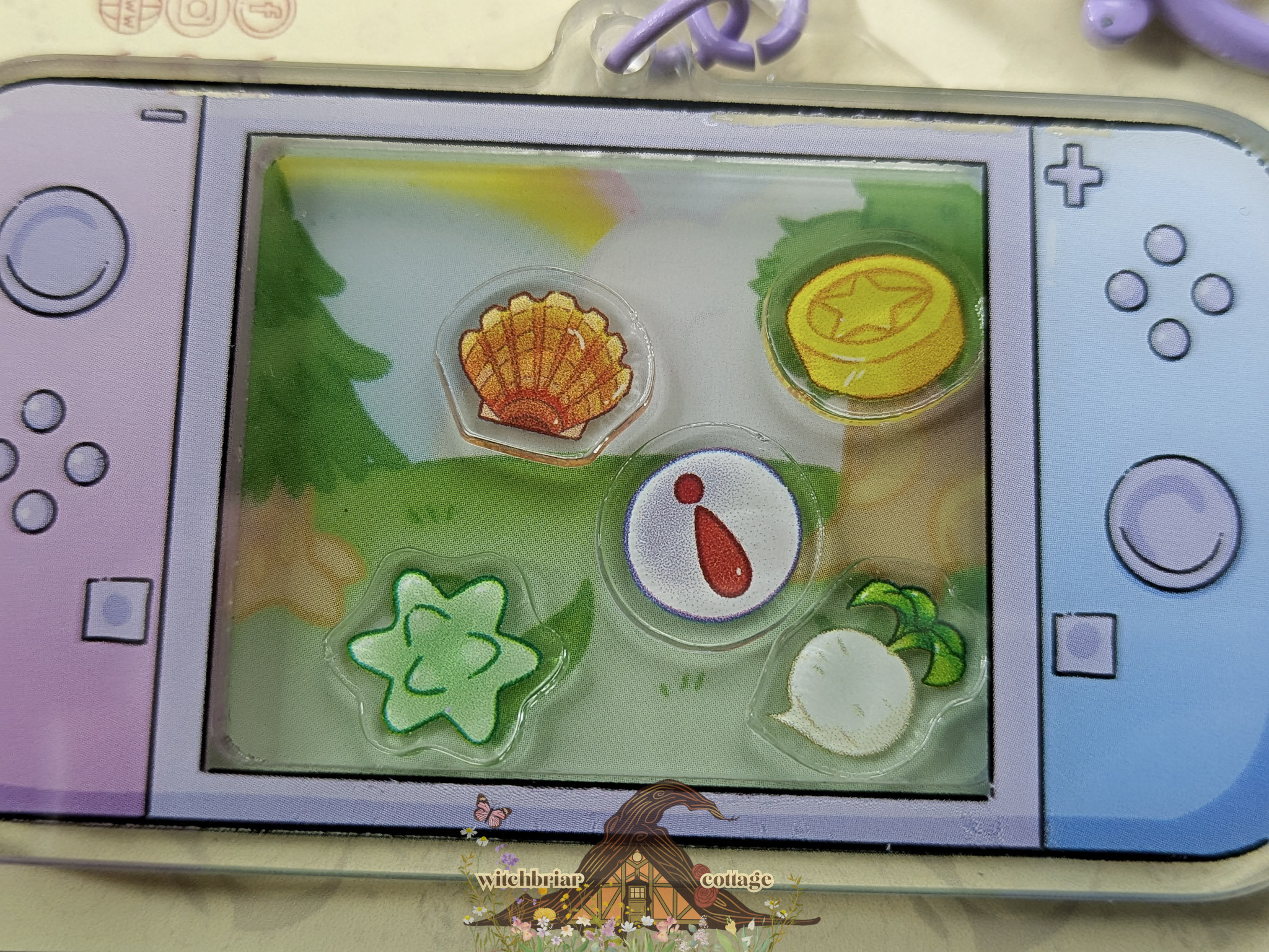Inventory Items A Animal Crossing Shaker Keychain