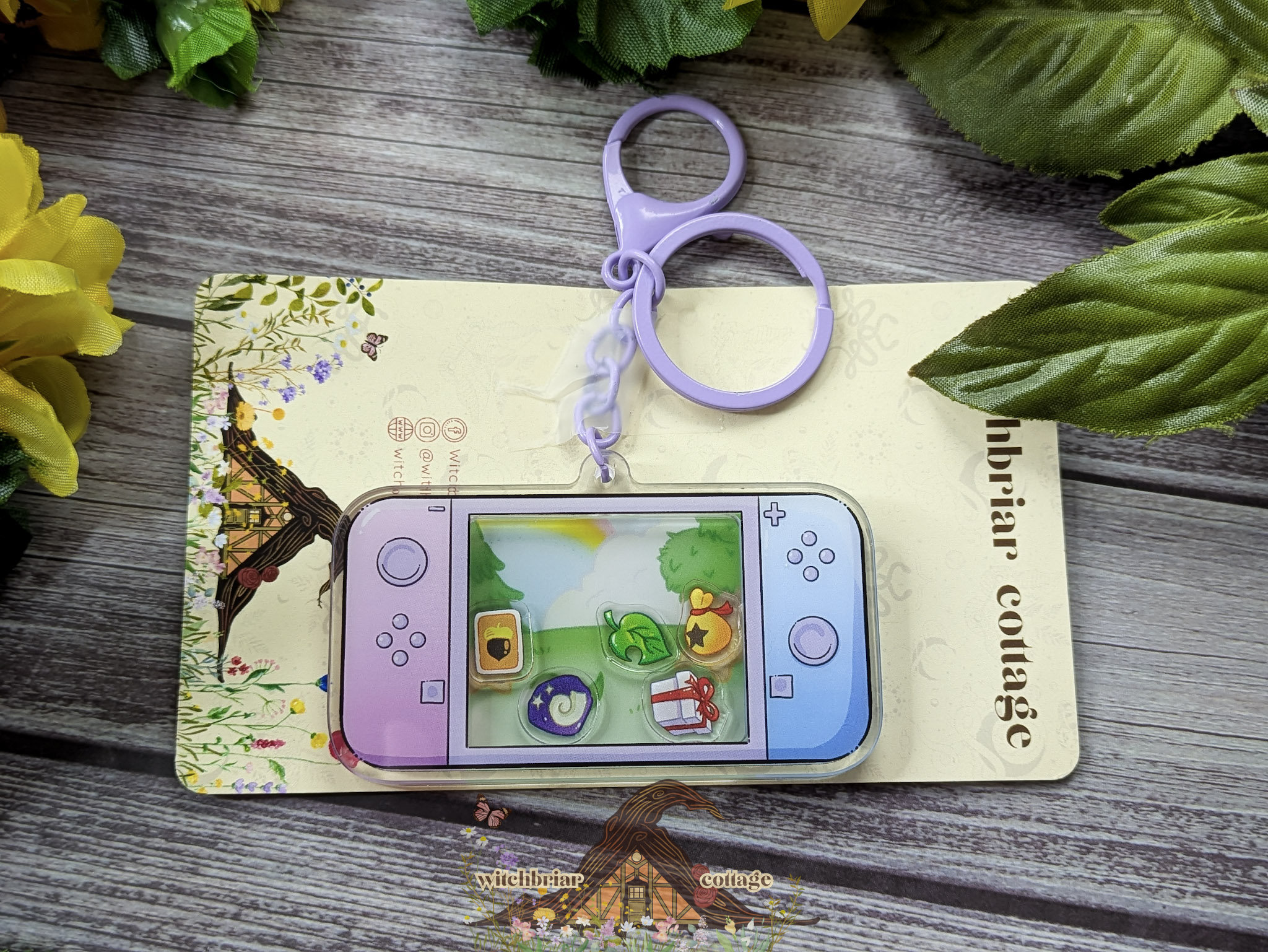 Inventory Items B Animal Crossing Shaker Keychain - Image 3