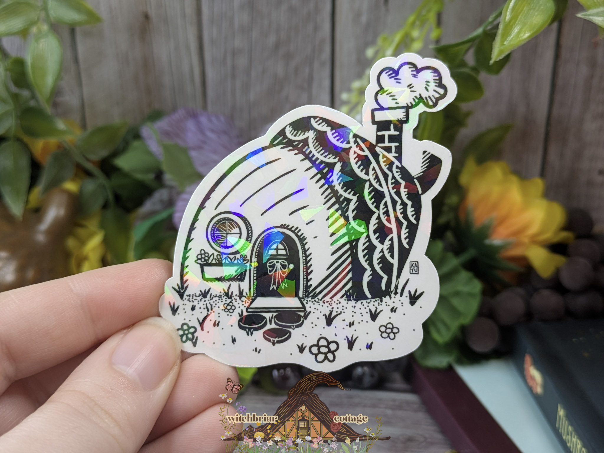 Acorn House Sticker - Image 4