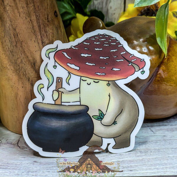 Apothecary Mushroom Sticker