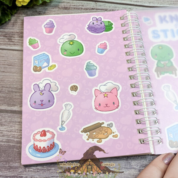 Bitty Bakery, Reusable Sticker Book, A6
