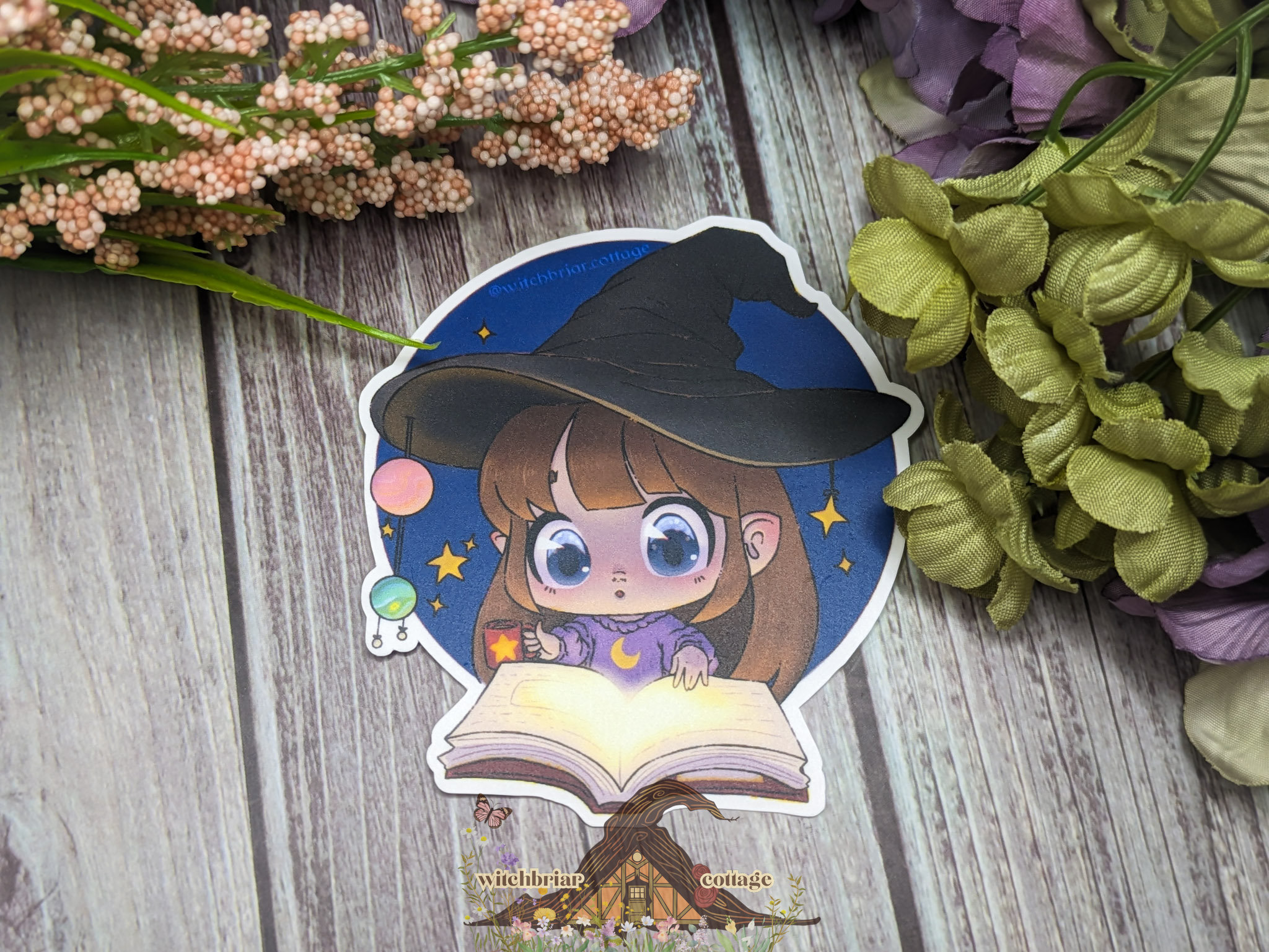 Bookish Witch Sticker - Image 5