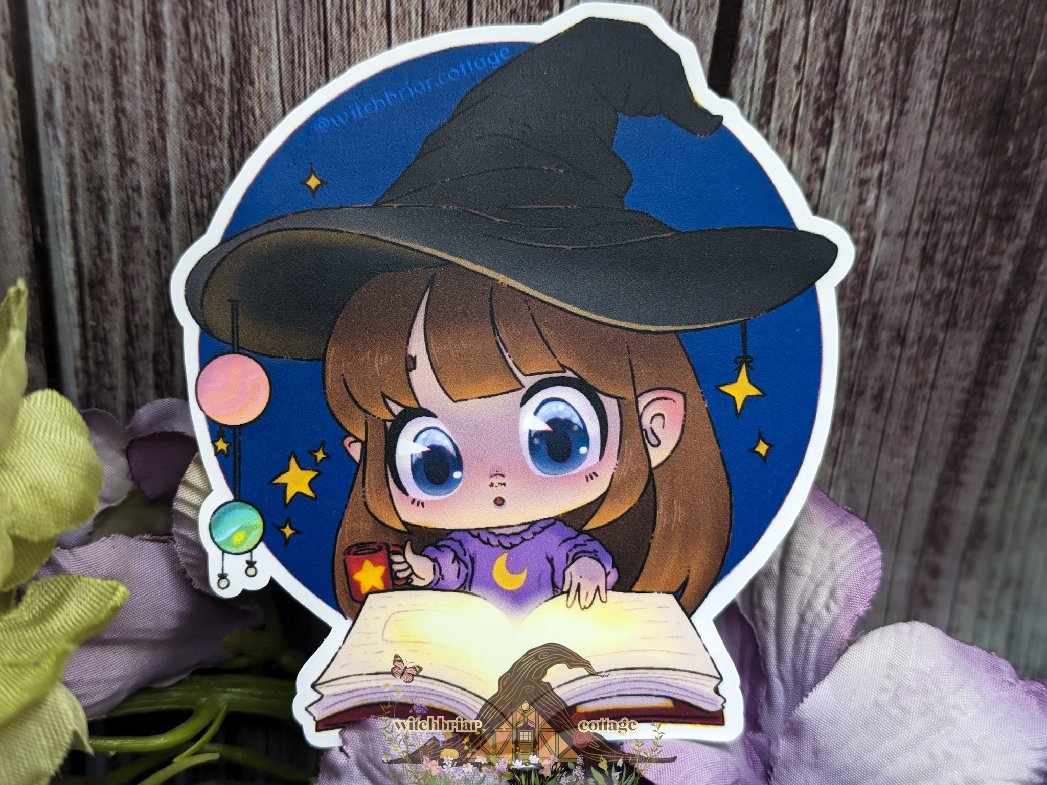 Bookish Witch Sticker - Image 6