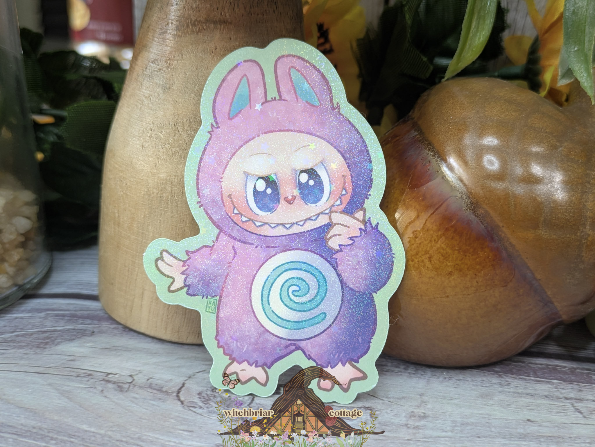 Care Fufu Sticker - Image 2