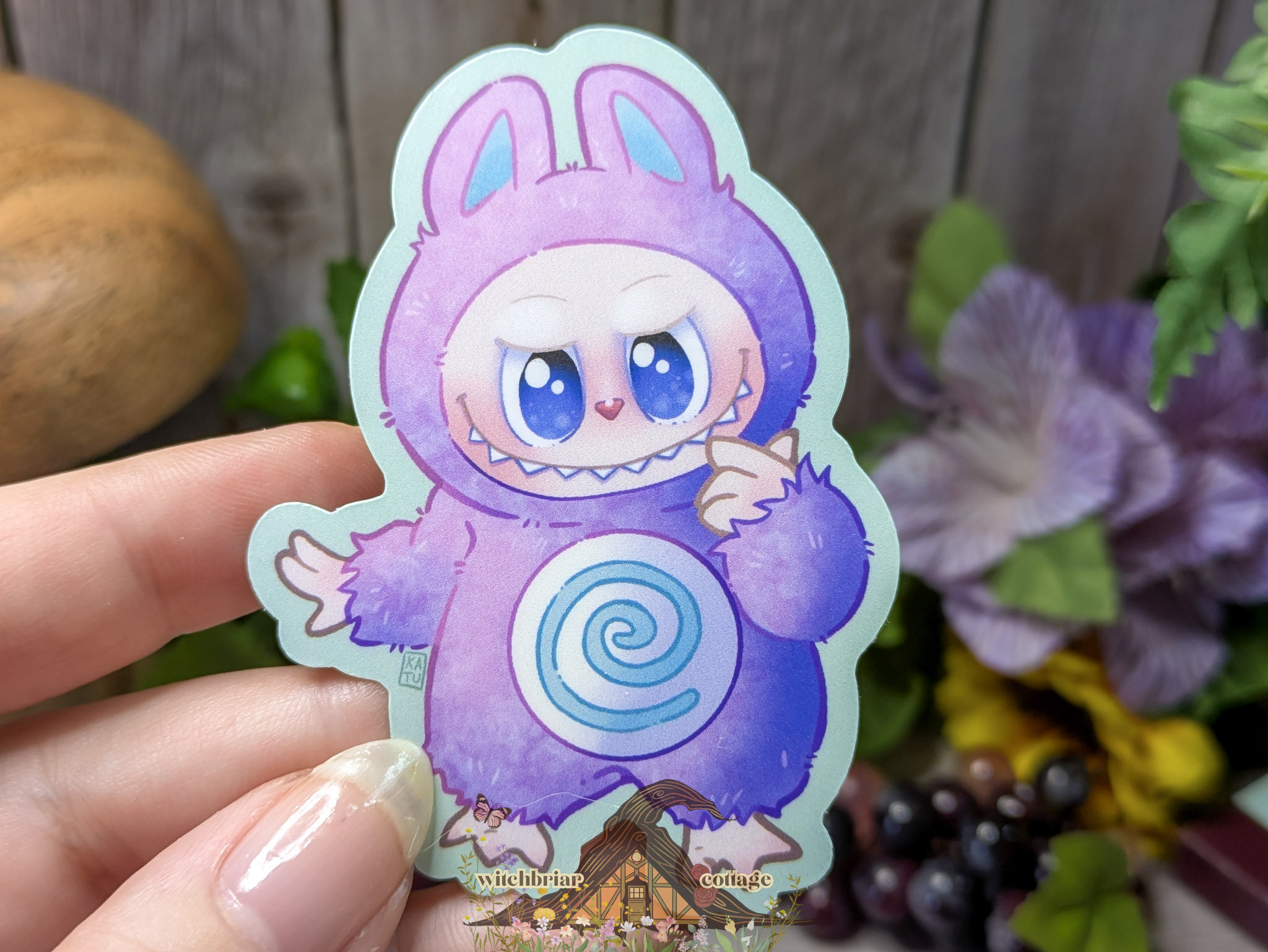 Care Fufu Sticker - Image 9