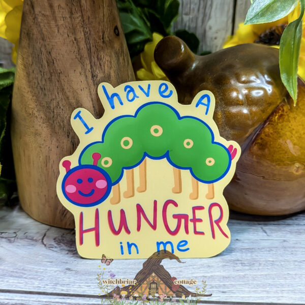 Caterpillar Hunger Sticker
