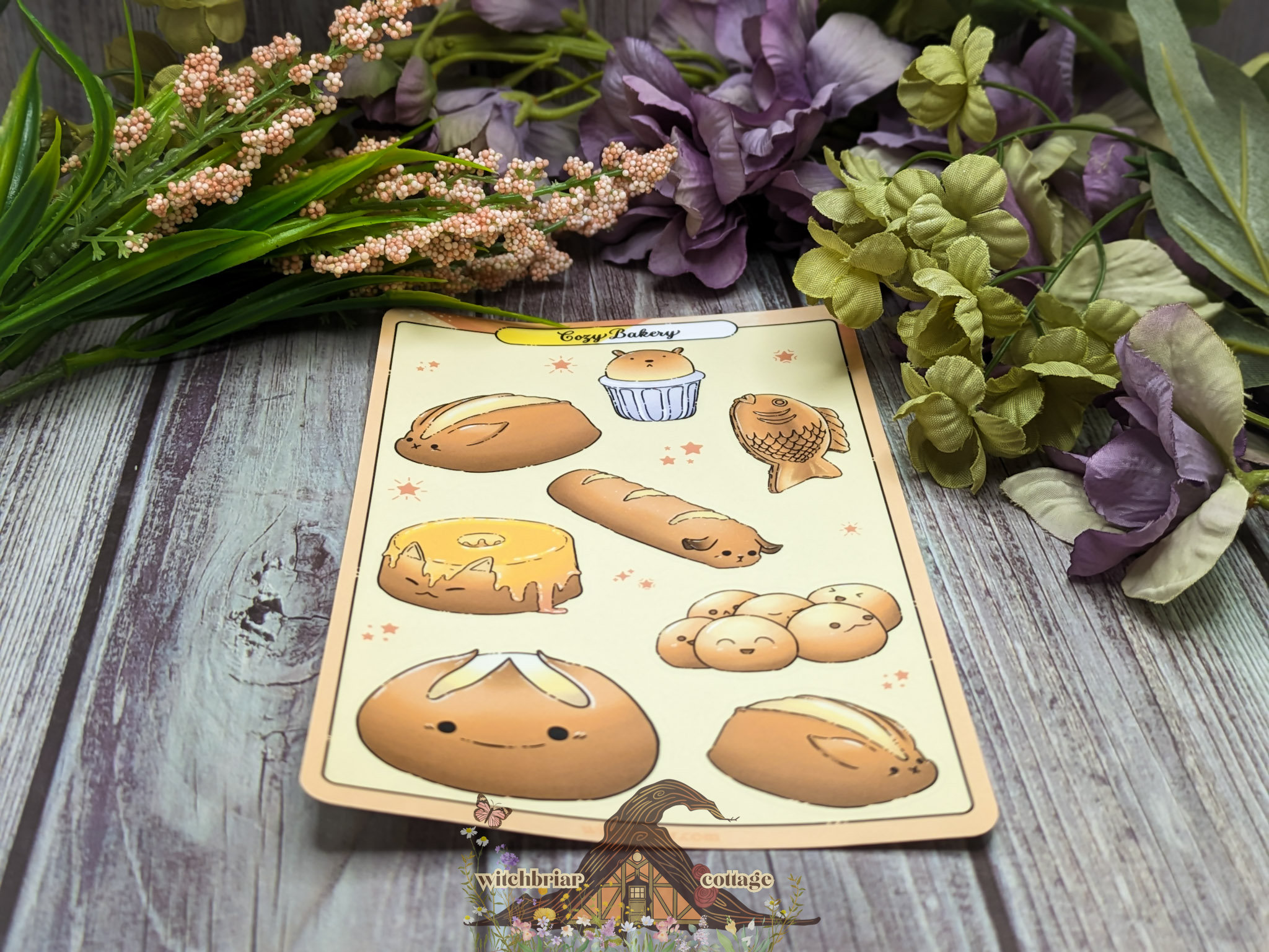 Cozy Bakery Sticker Sheet - Image 2