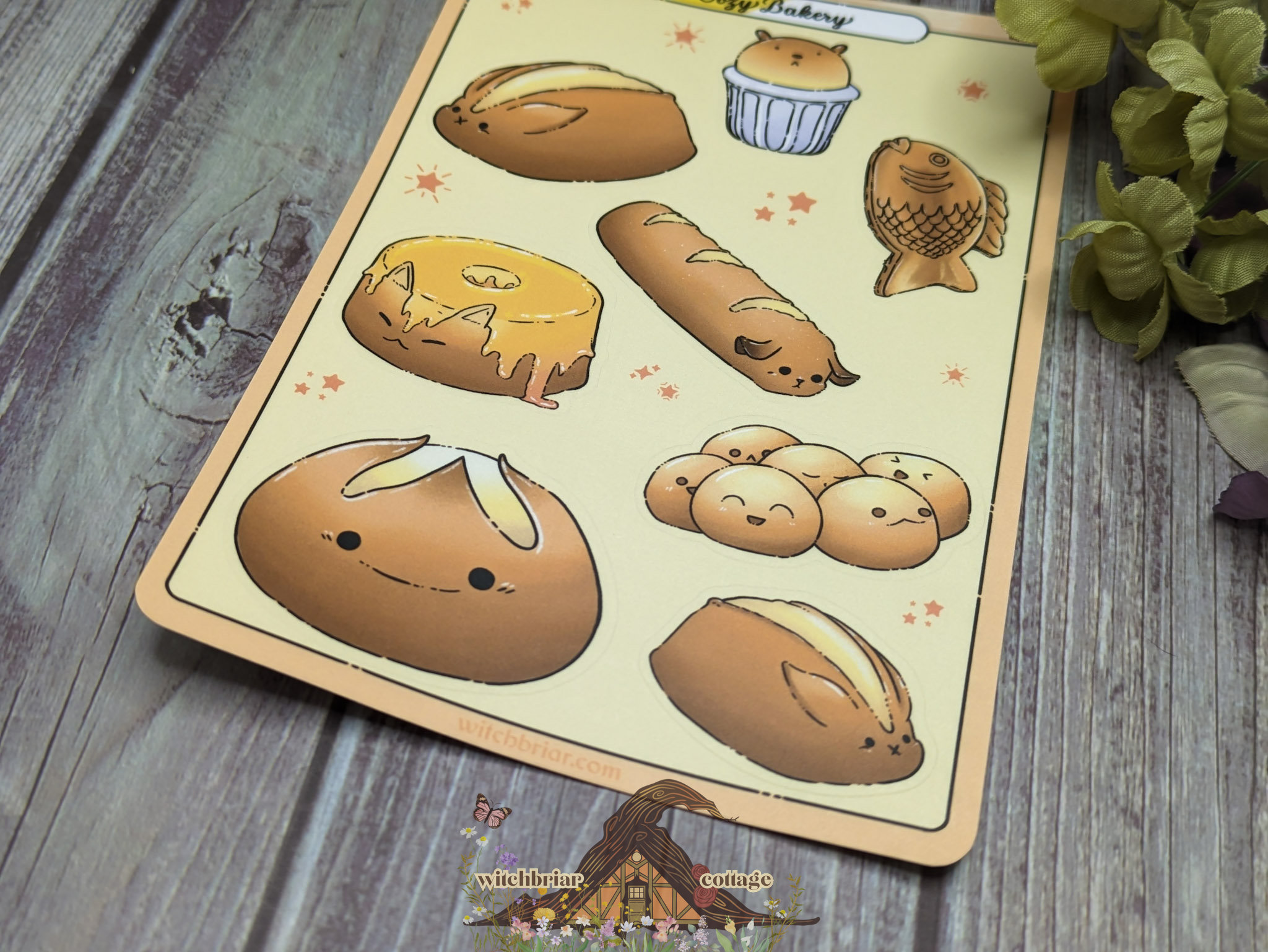Cozy Bakery Sticker Sheet - Image 3
