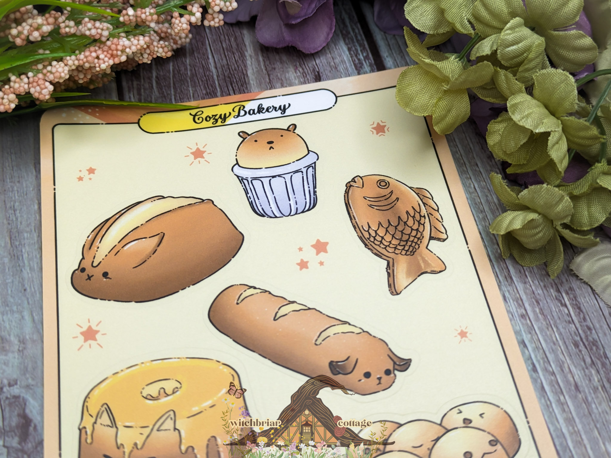Cozy Bakery Sticker Sheet - Image 4