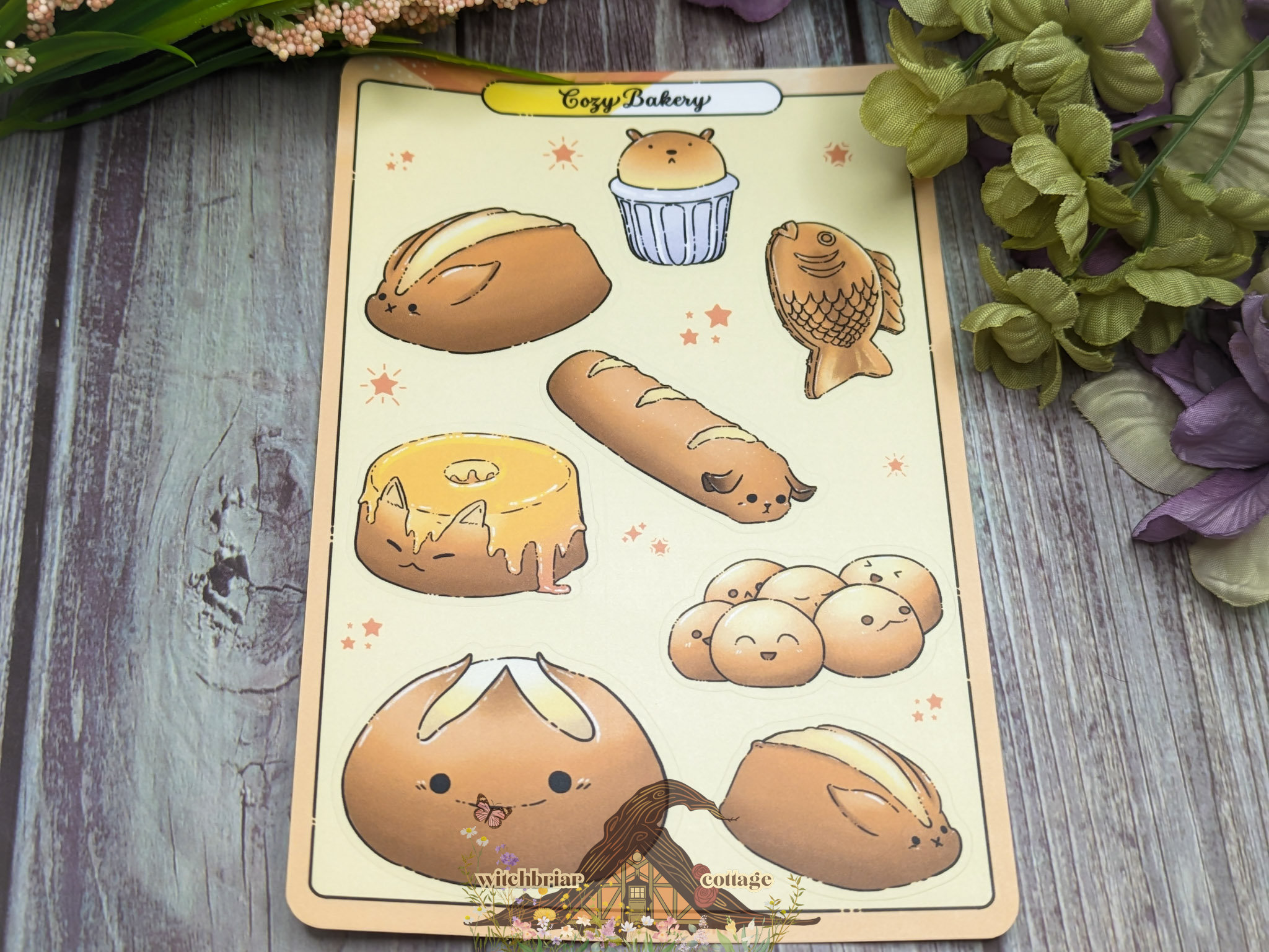 Cozy Bakery Sticker Sheet - Image 5
