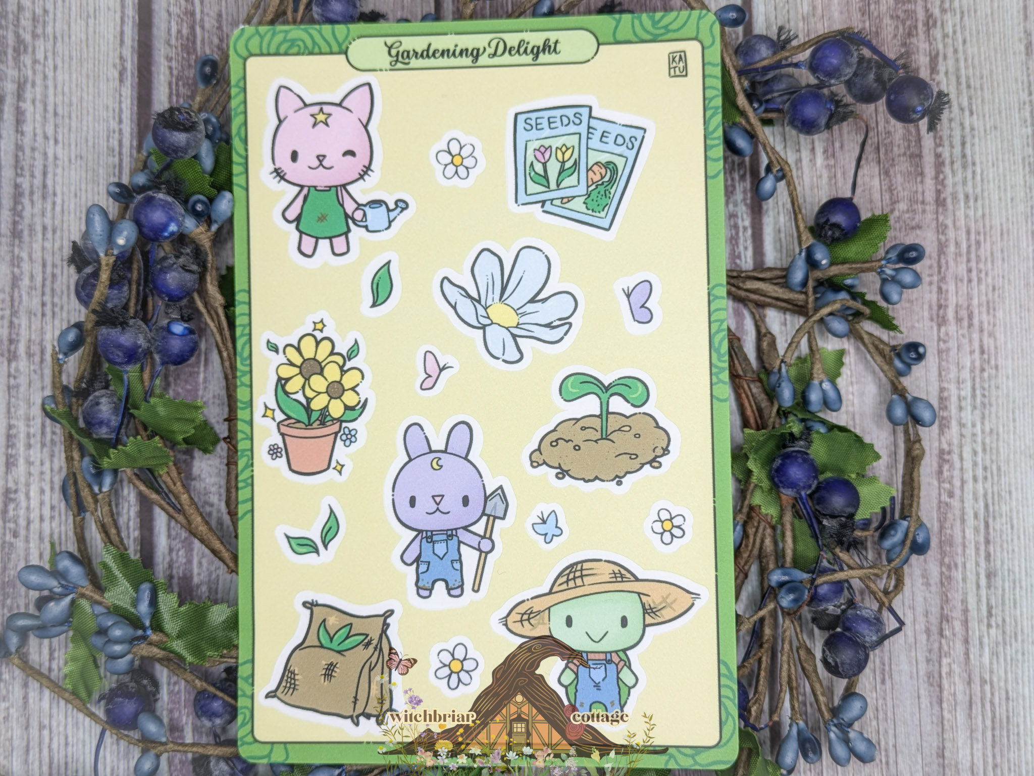 Gardening Delight Sticker Sheet - Image 4