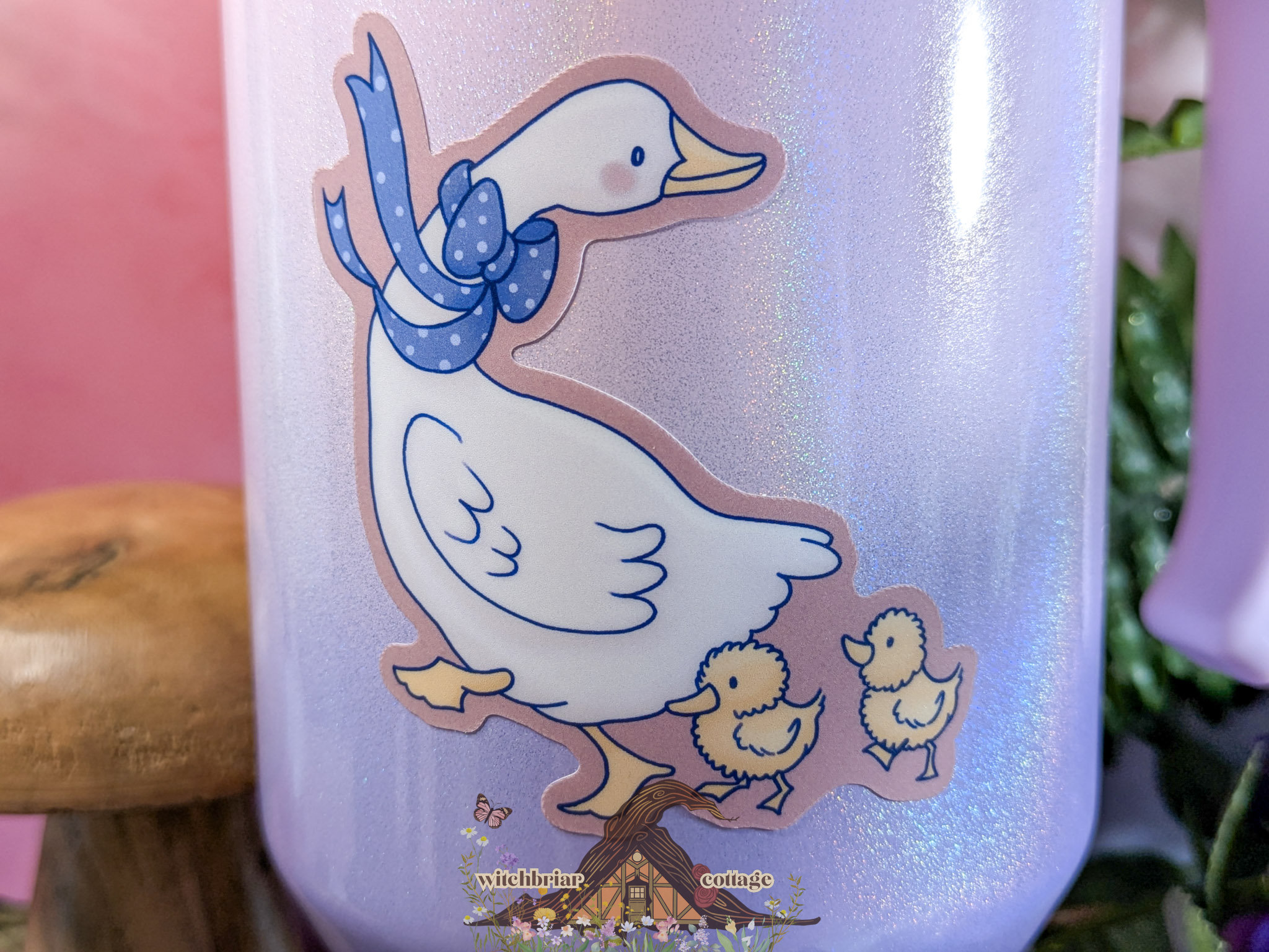 Gentle Geese Sticker - Image 2