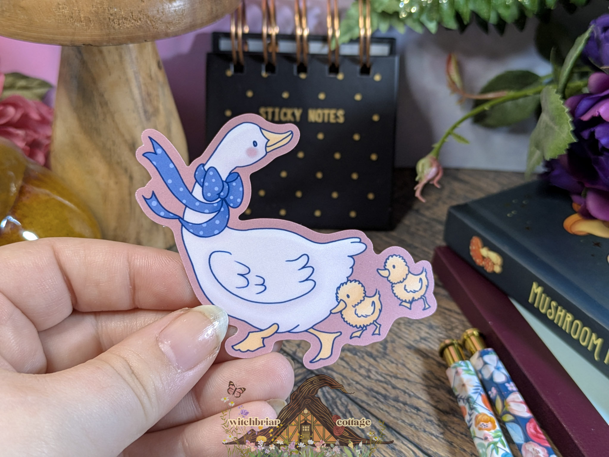 Gentle Geese Sticker - Image 4