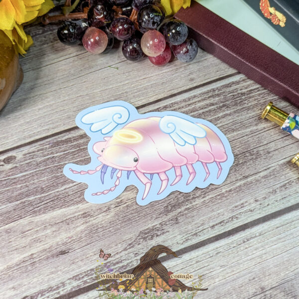Angelic Isopod Sticker