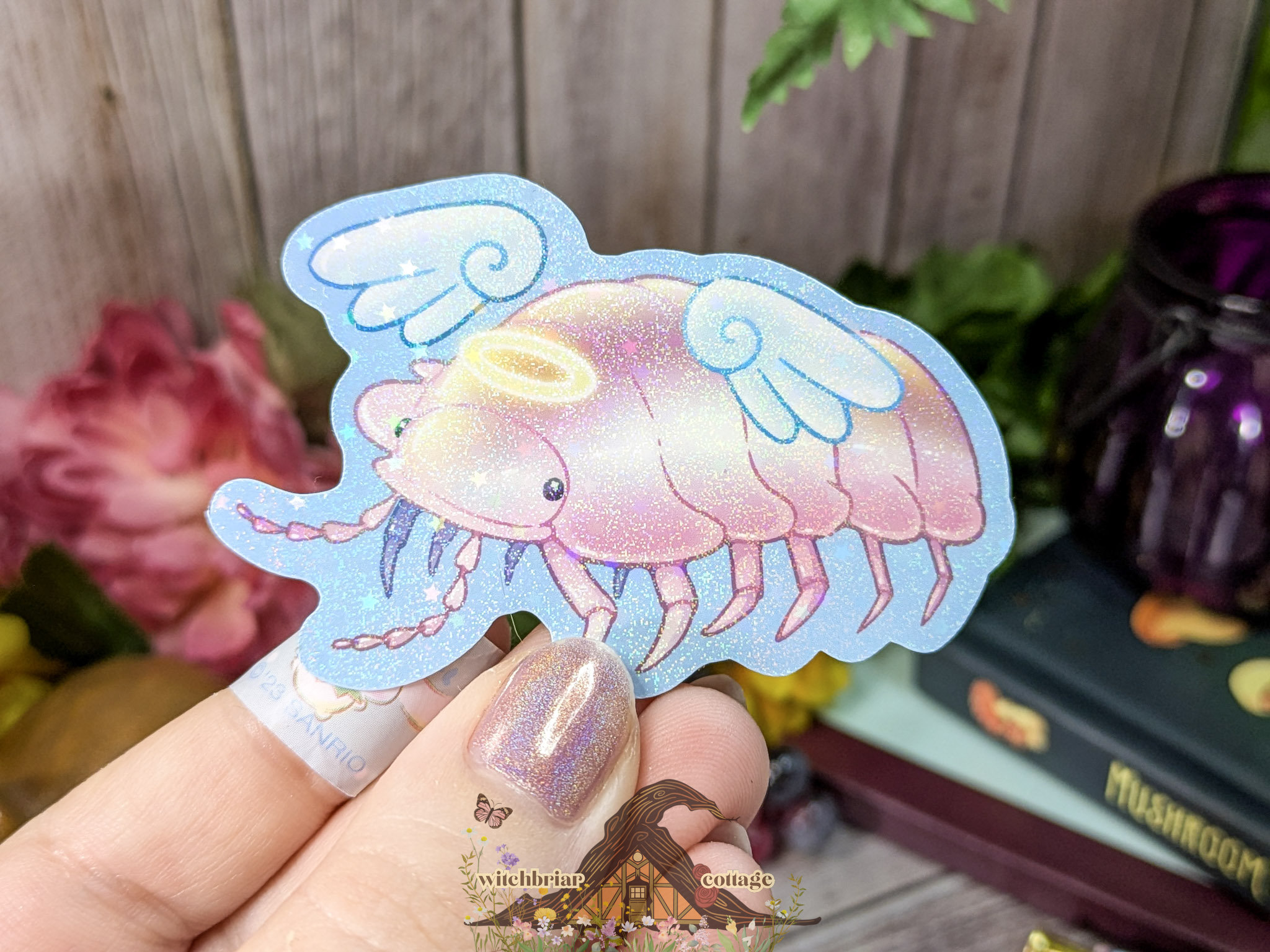 Angelic Isopod Sticker - Image 4