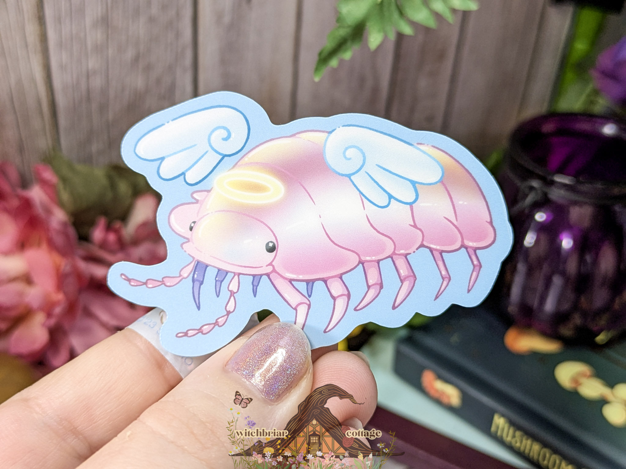 Angelic Isopod Sticker - Image 5