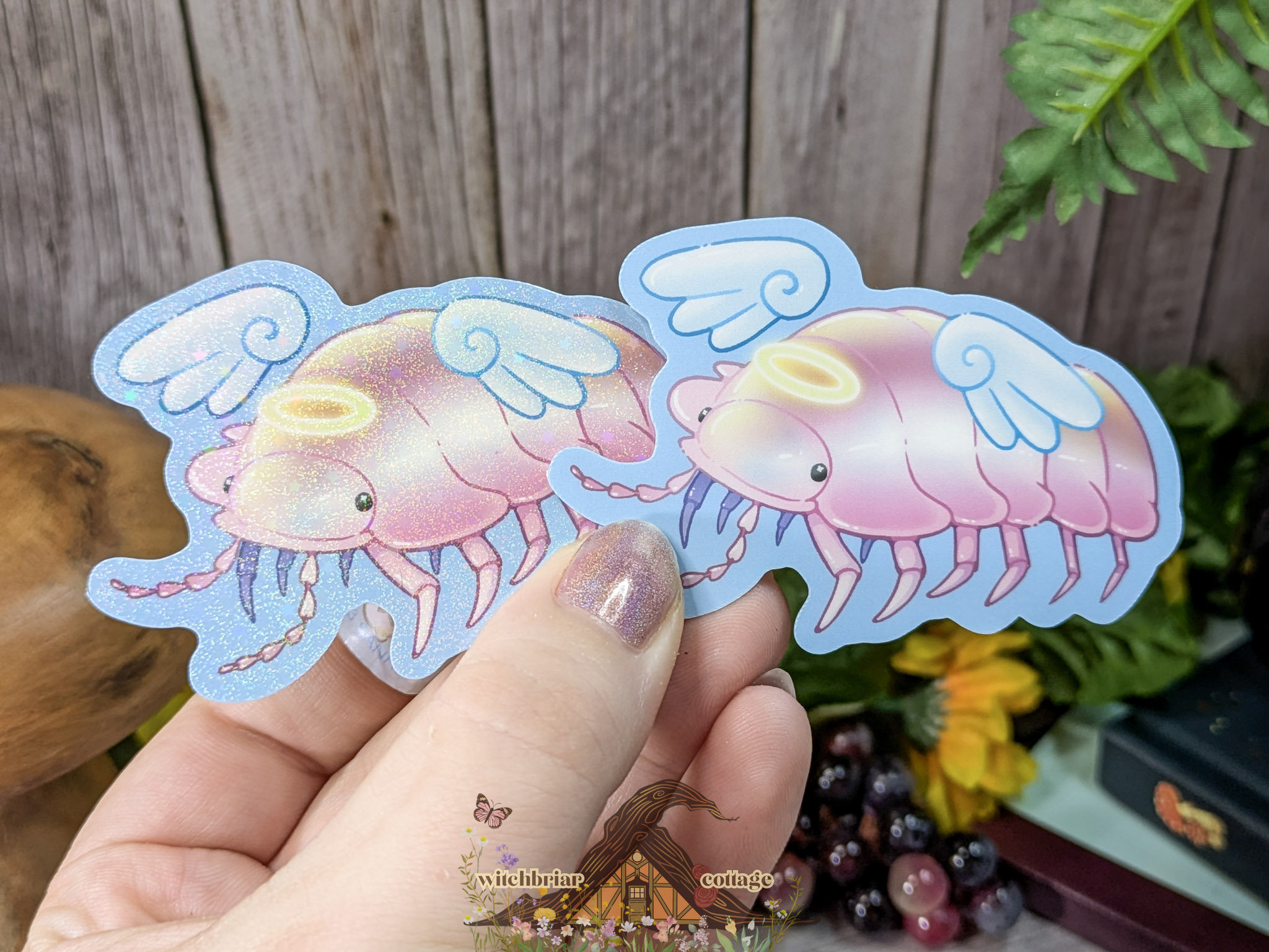 Angelic Isopod Sticker - Image 6