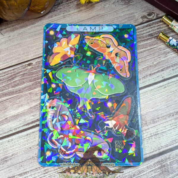 LAMP: Moth-themed Sticker Sheet