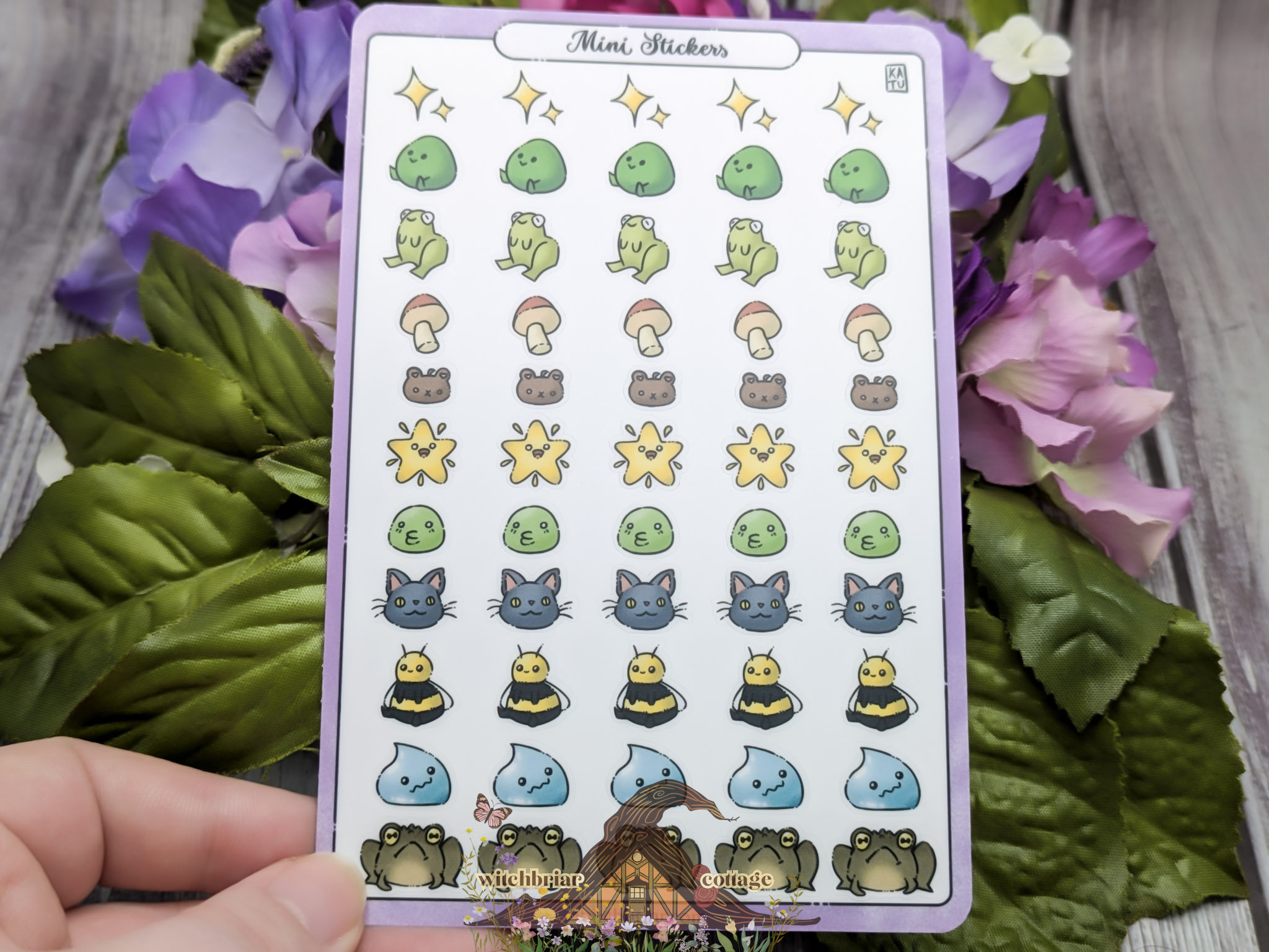 Mini Planner Deco Sticker Sheet