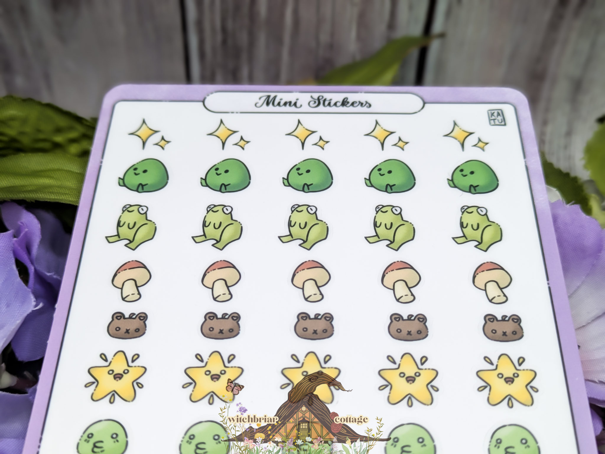 Mini Planner Deco Sticker Sheet - Image 3