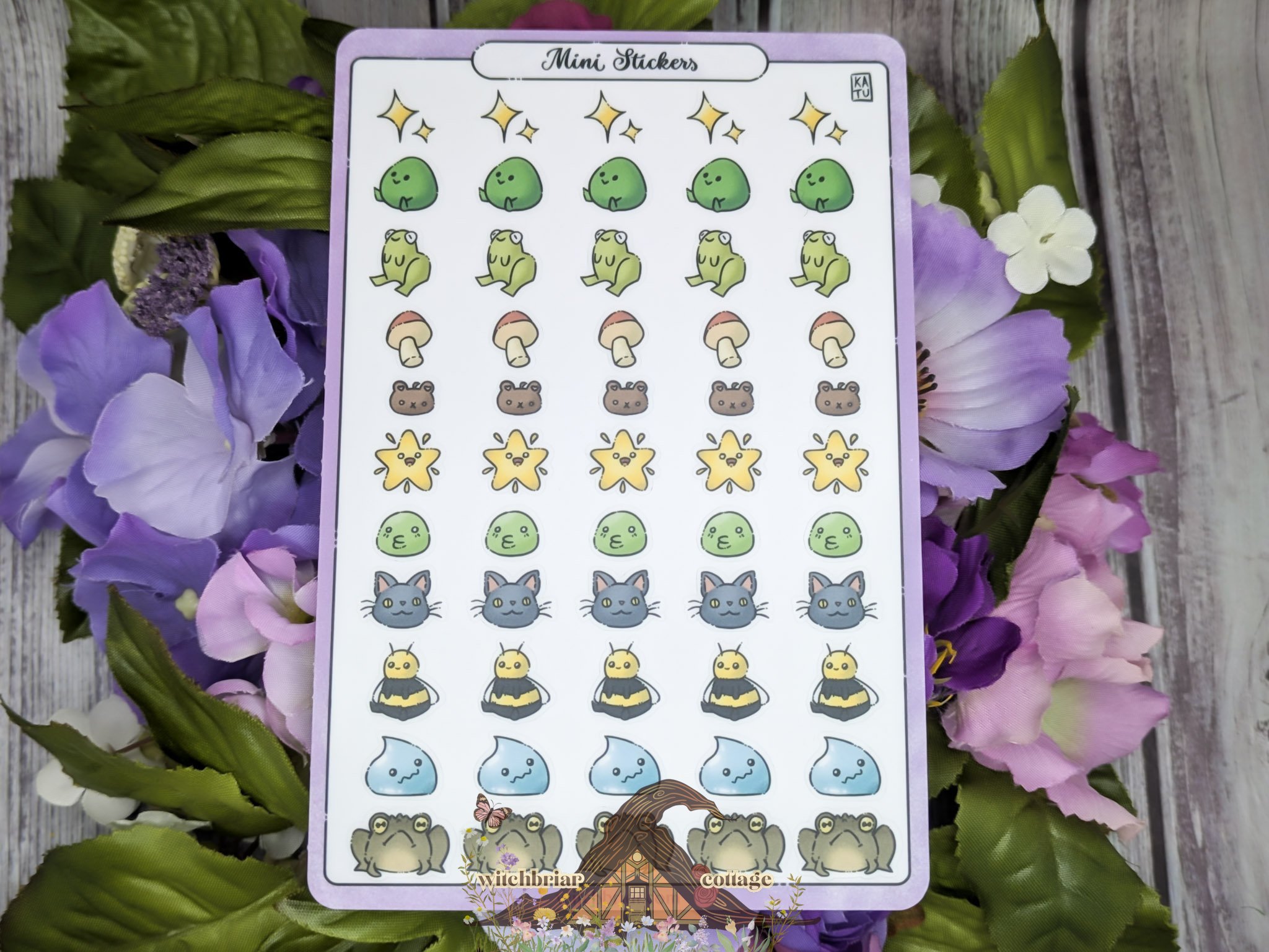 Mini Planner Deco Sticker Sheet - Image 4