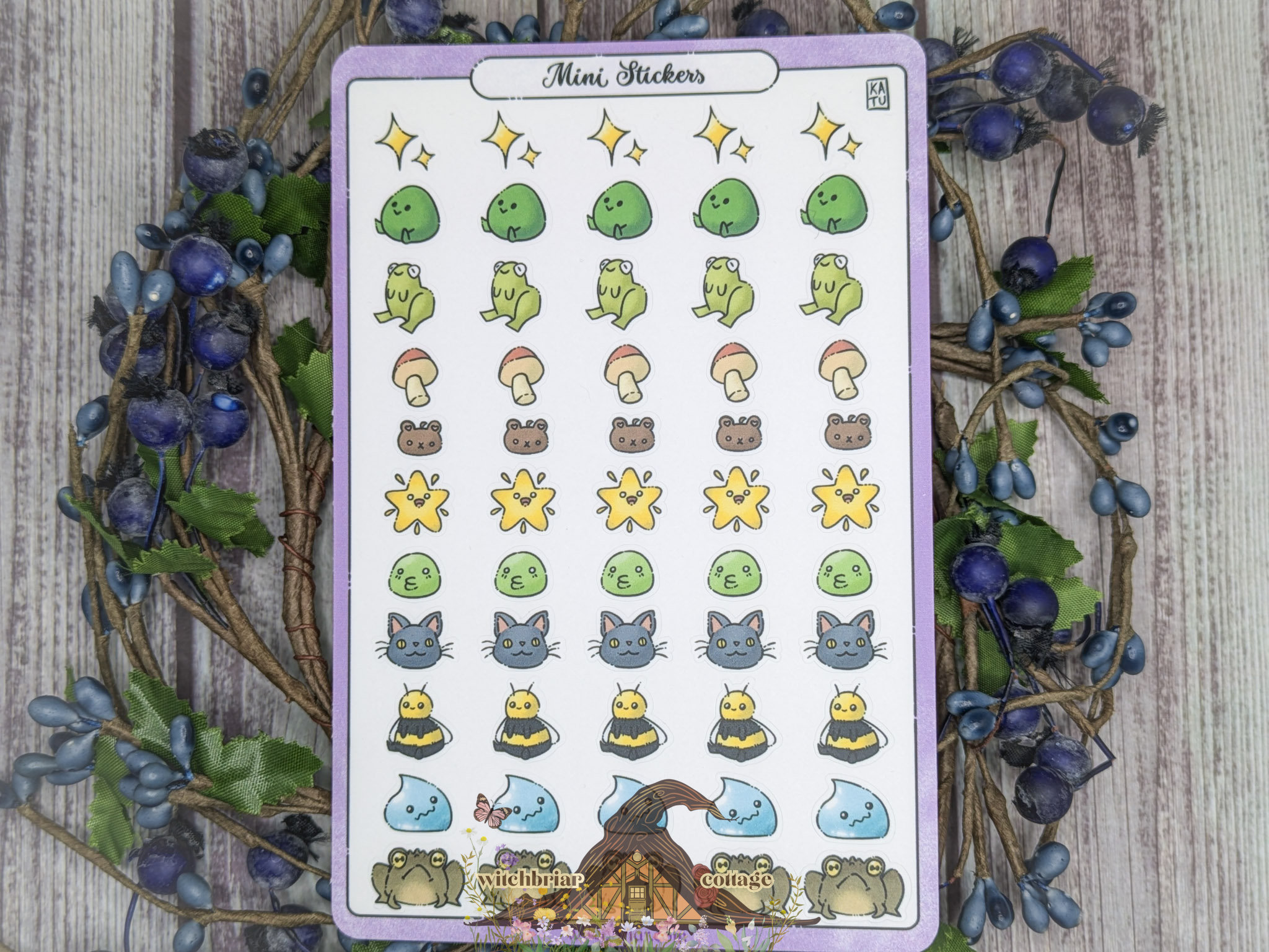 Mini Planner Deco Sticker Sheet - Image 5
