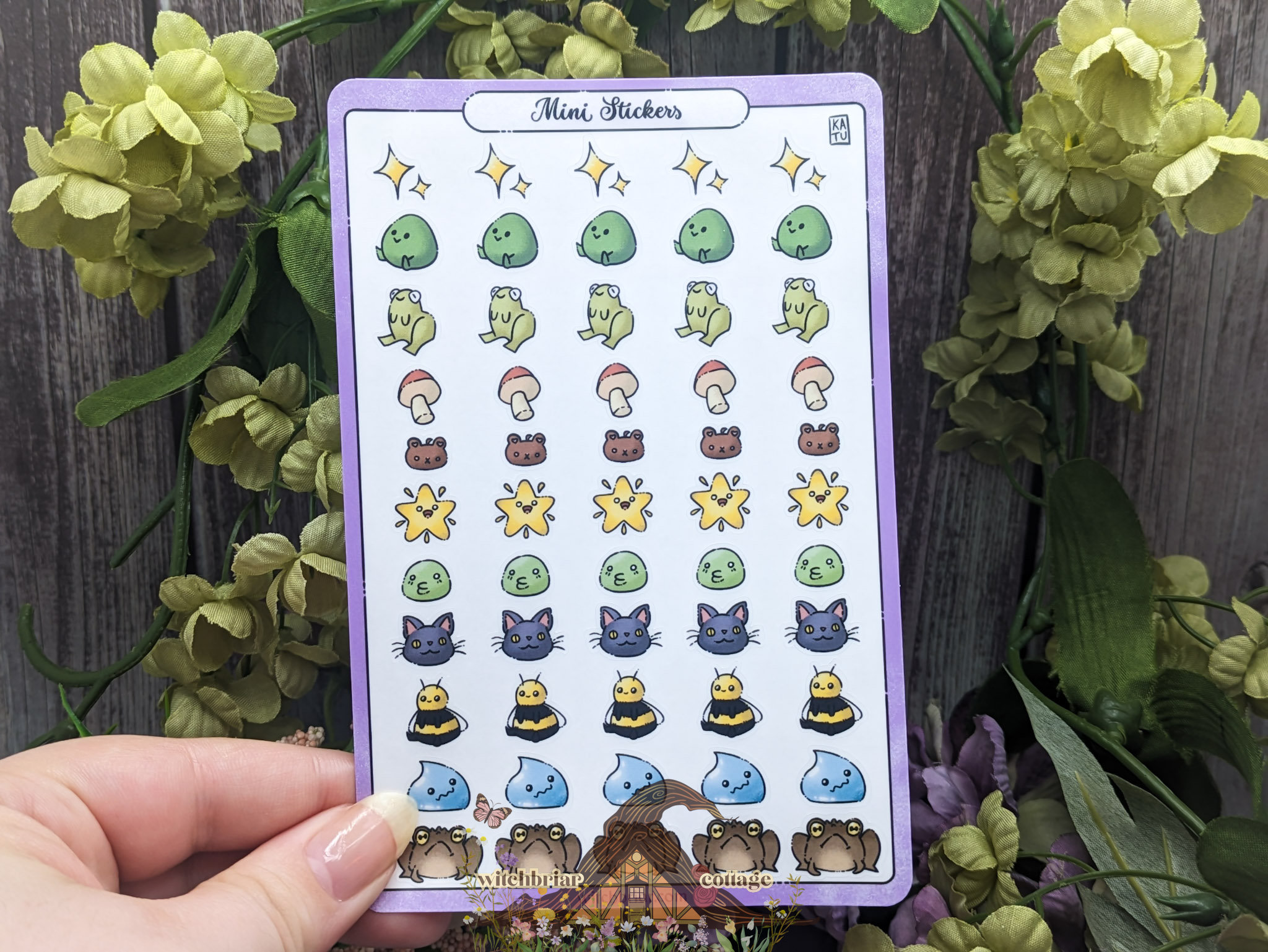 Mini Planner Deco Sticker Sheet - Image 6