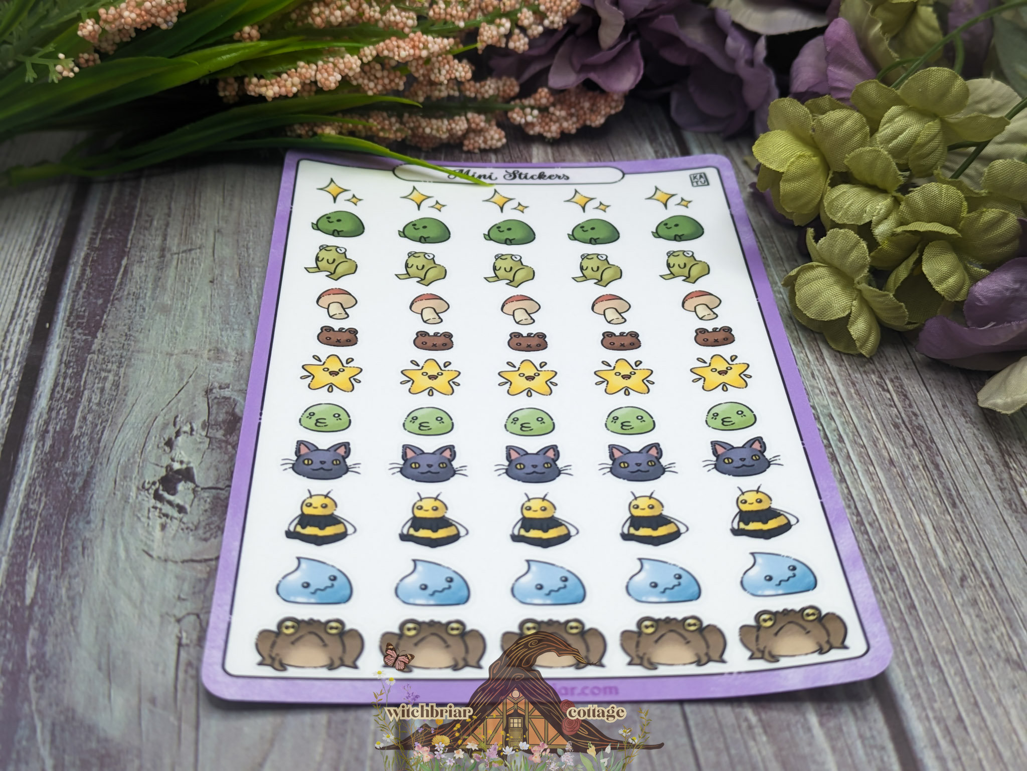 Mini Planner Deco Sticker Sheet - Image 7