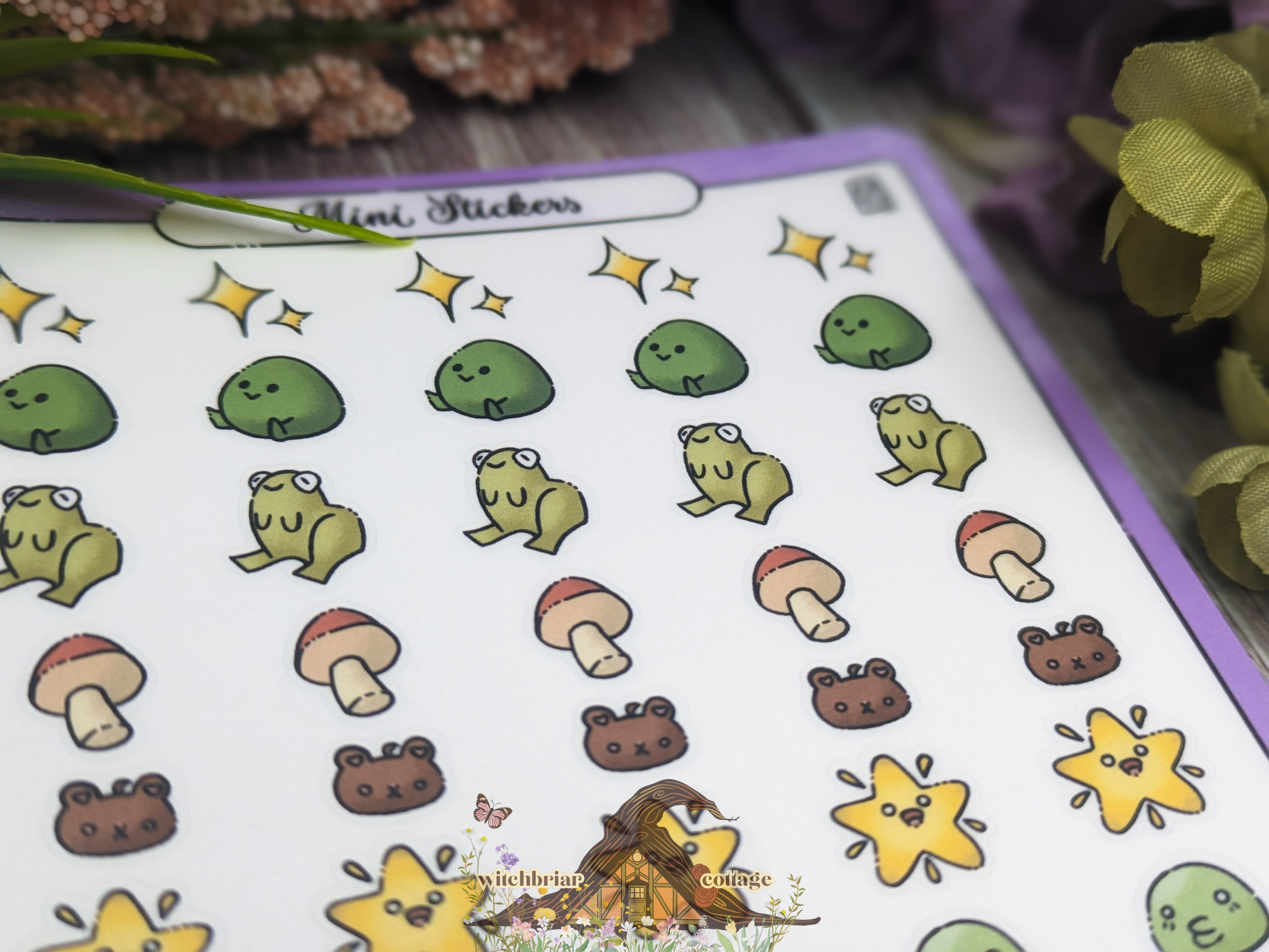 Mini Planner Deco Sticker Sheet - Image 9