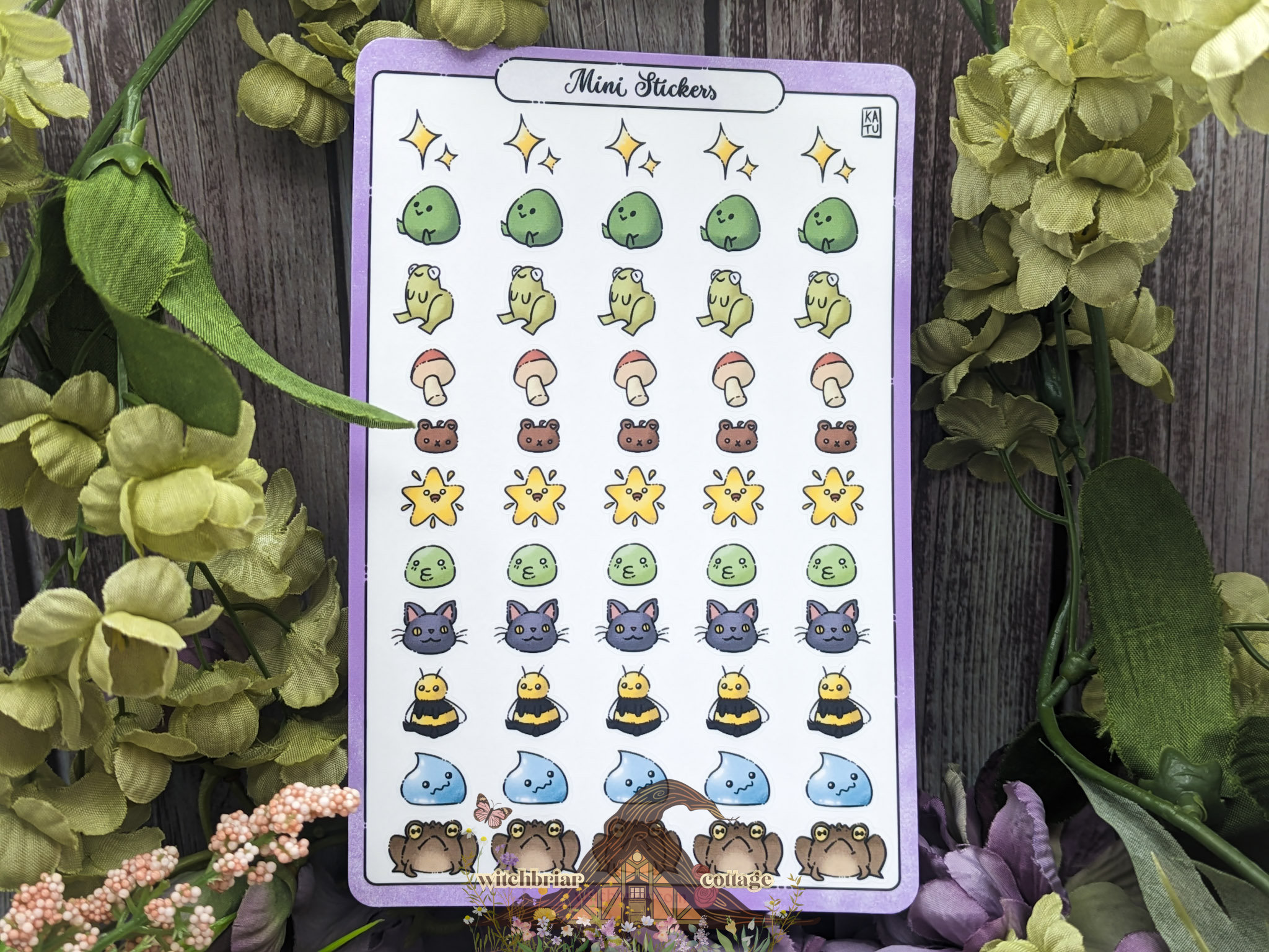 Mini Planner Deco Sticker Sheet - Image 11